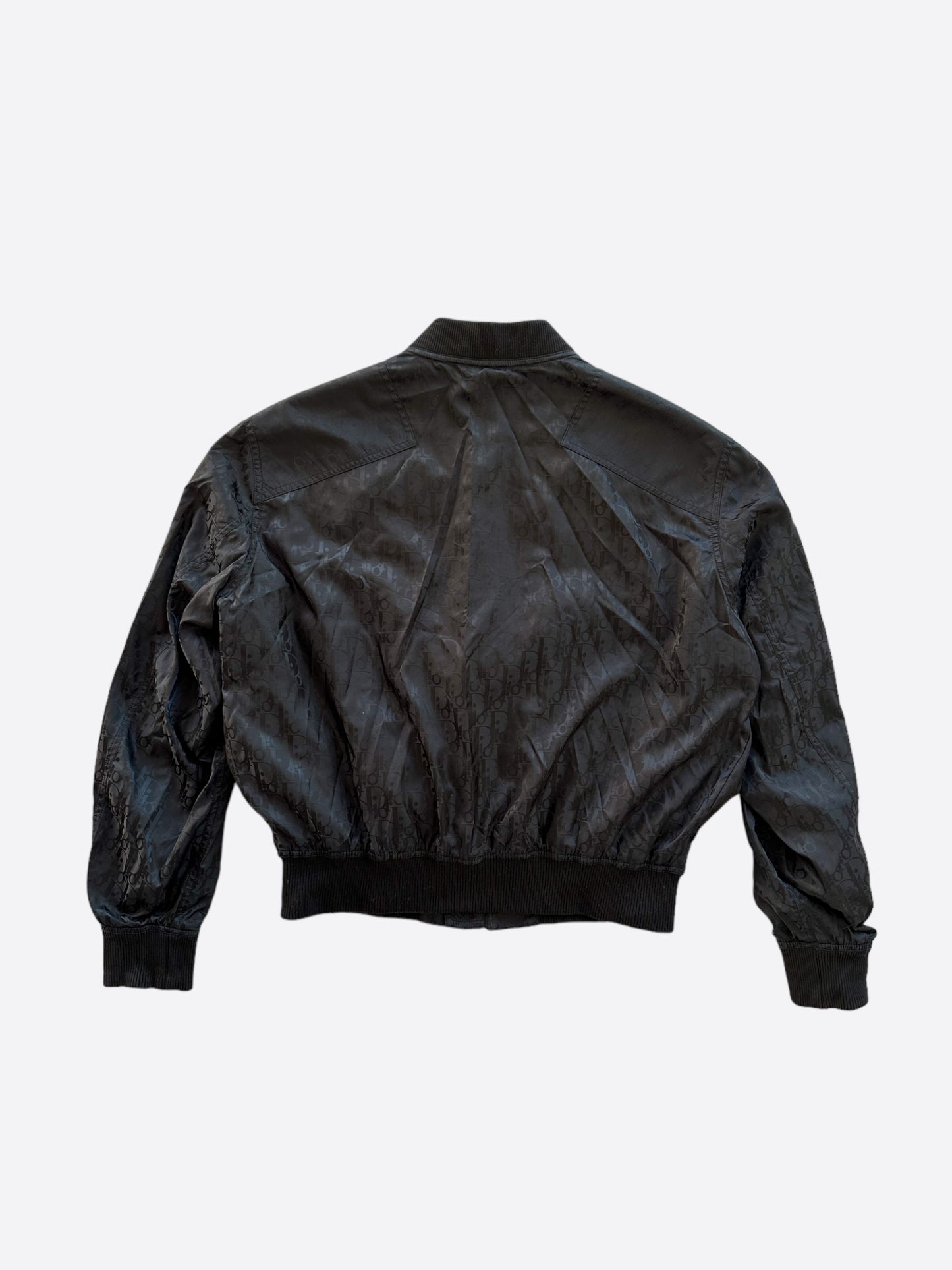 Dior Black Oblique Bomber Jacket
