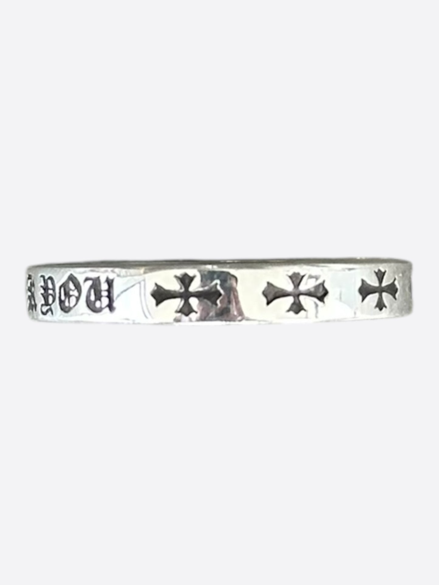 Chrome Hearts Silver Los Angeles Spacer Ring