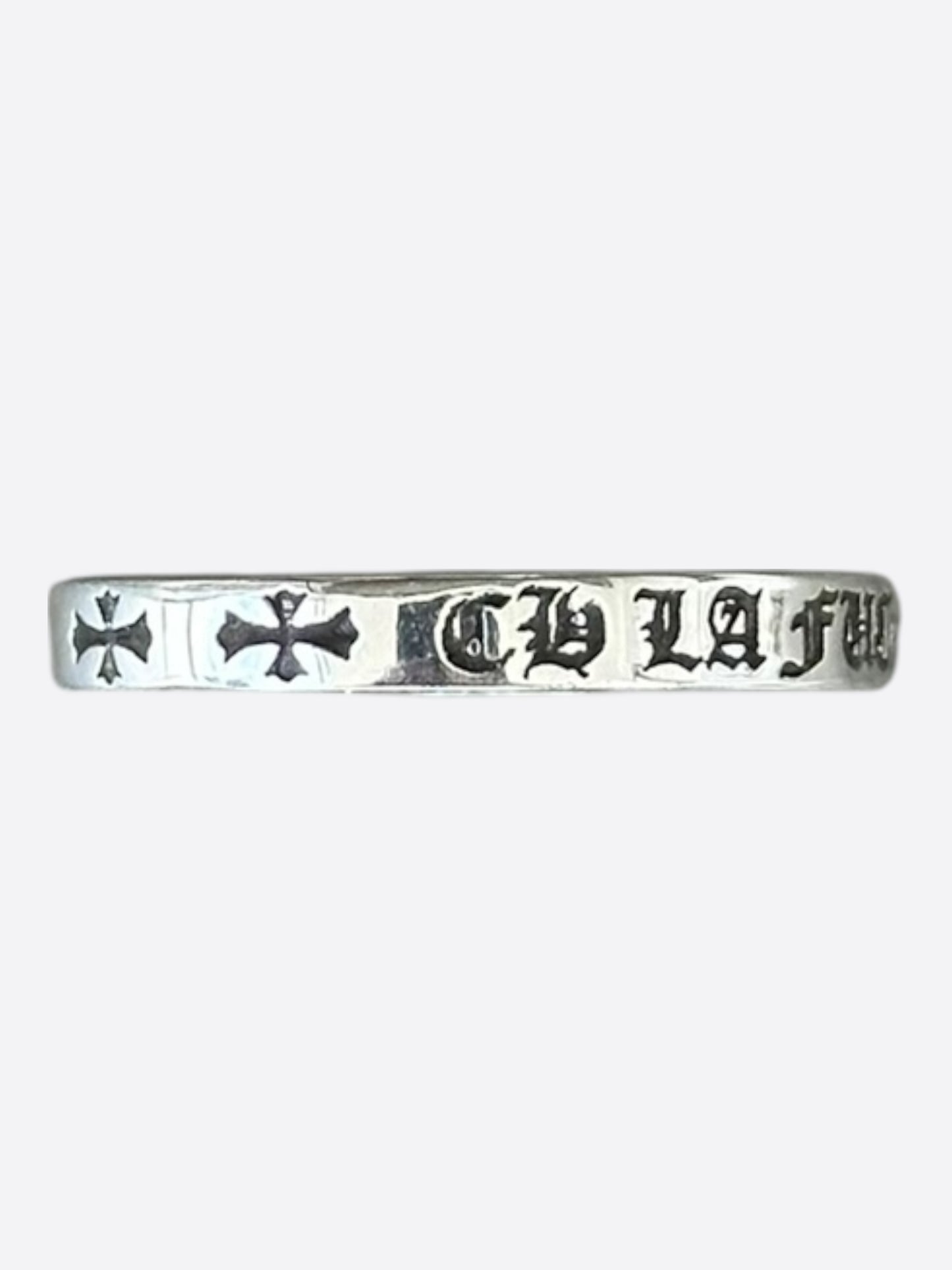 Chrome Hearts Silver Los Angeles Spacer Ring