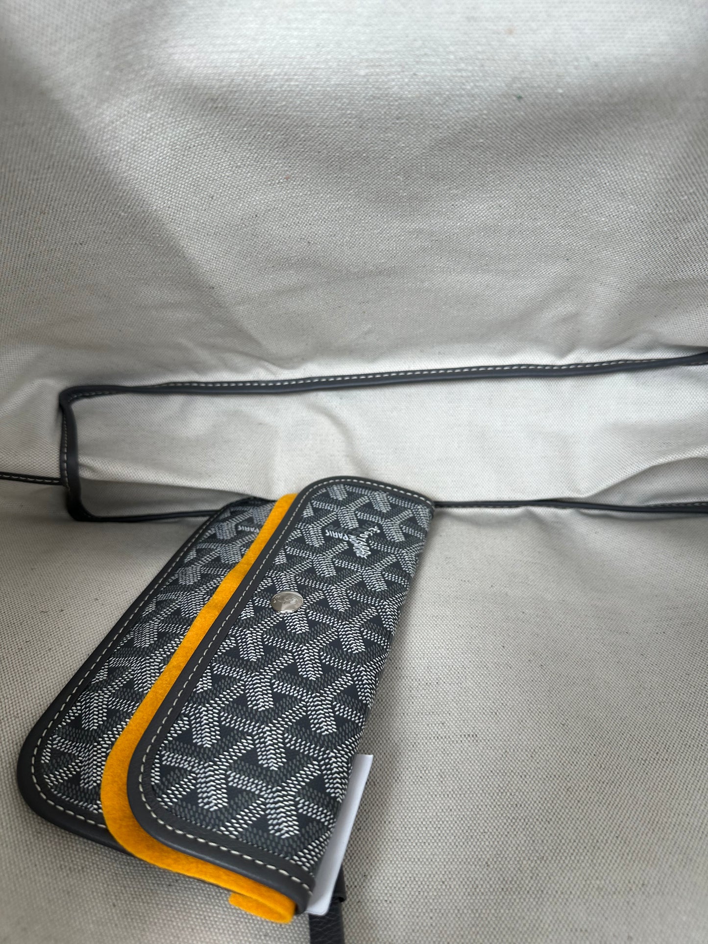 Goyard Grey St. Louis Tote Bag