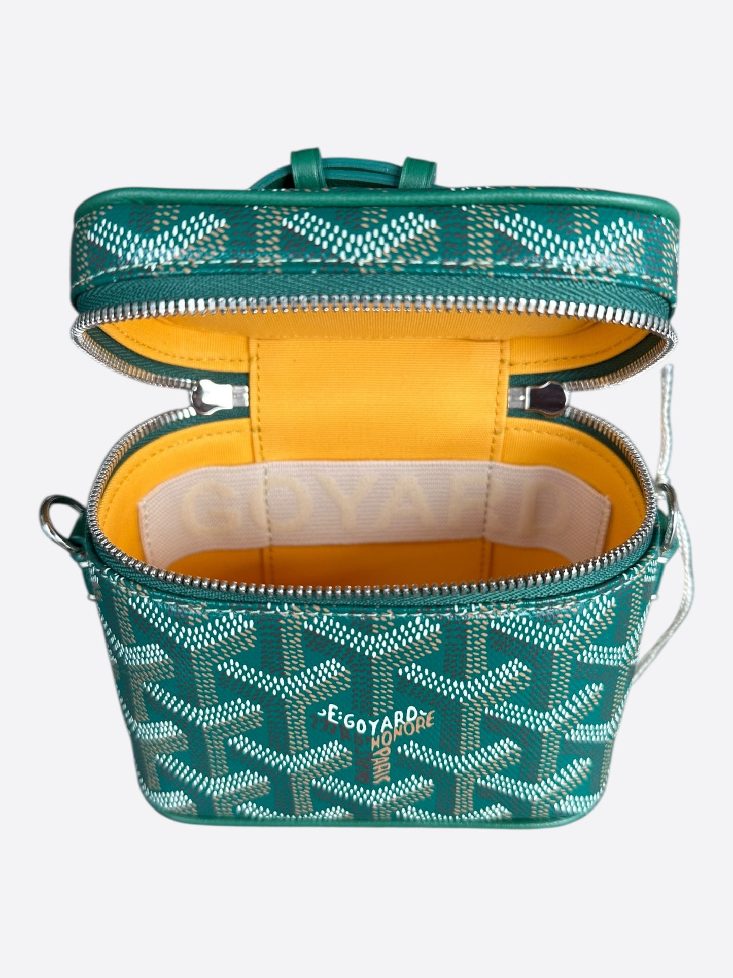Goyard Green Nano Vanity Case Bag
