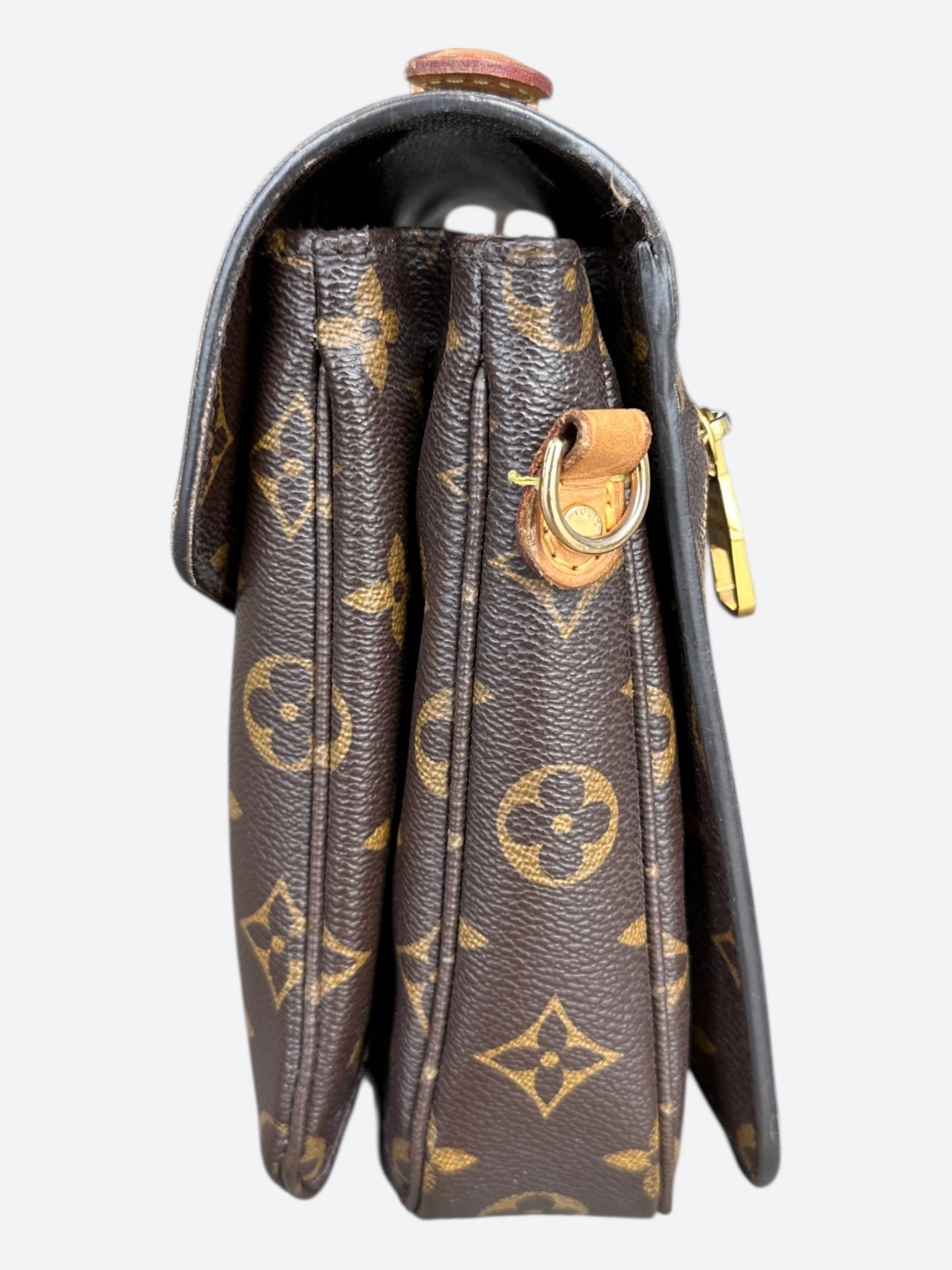 Louis Vuitton Brown Monogram Pochette Metis