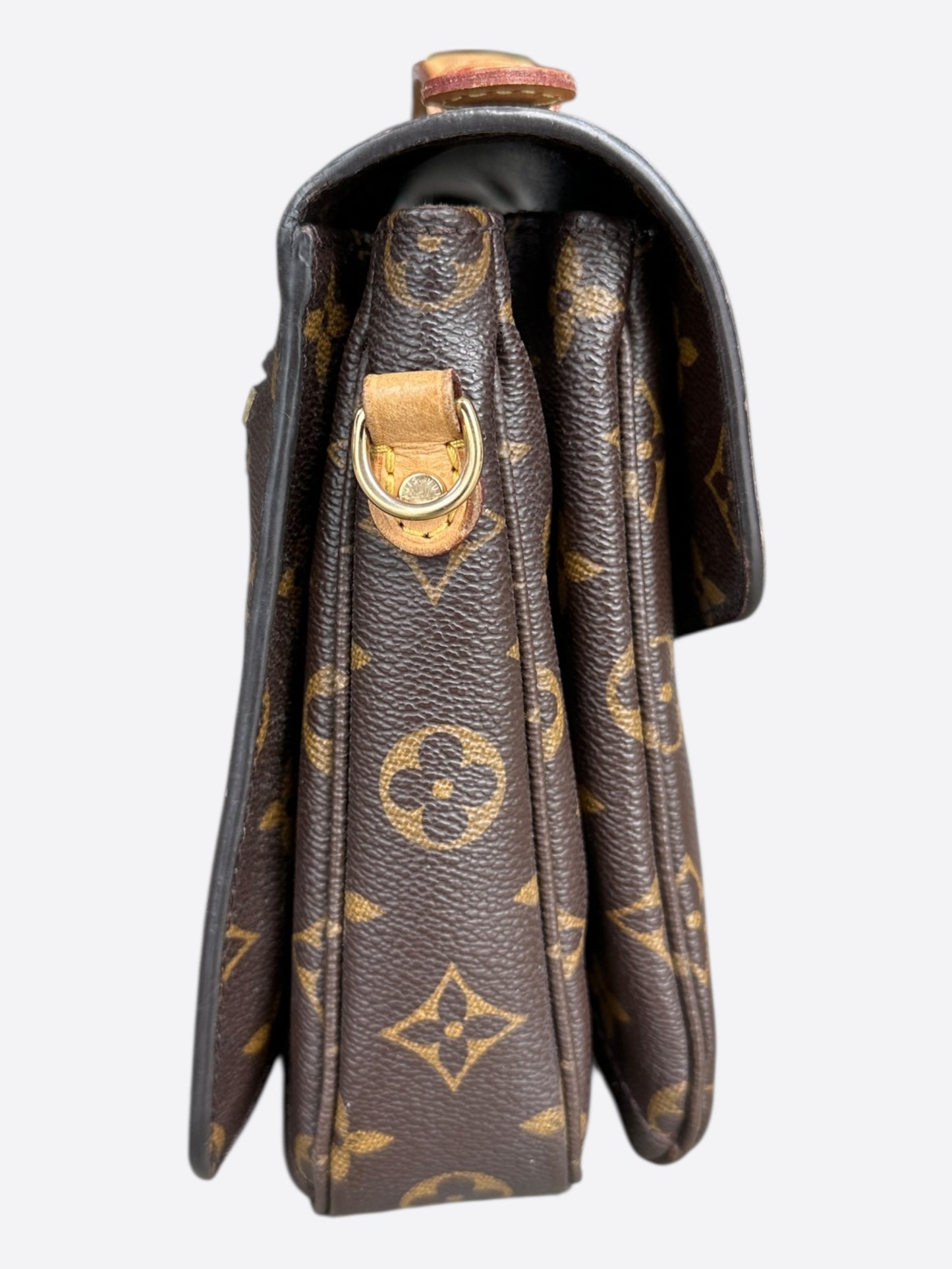 Louis Vuitton Brown Monogram Pochette Metis
