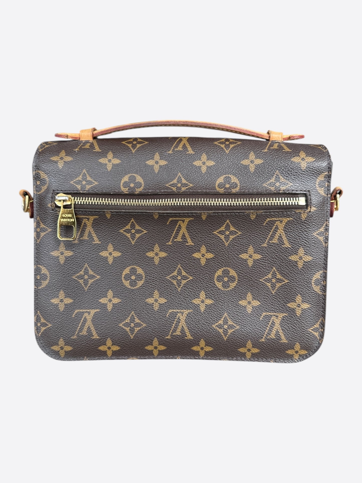 Louis Vuitton Brown Monogram Pochette Metis