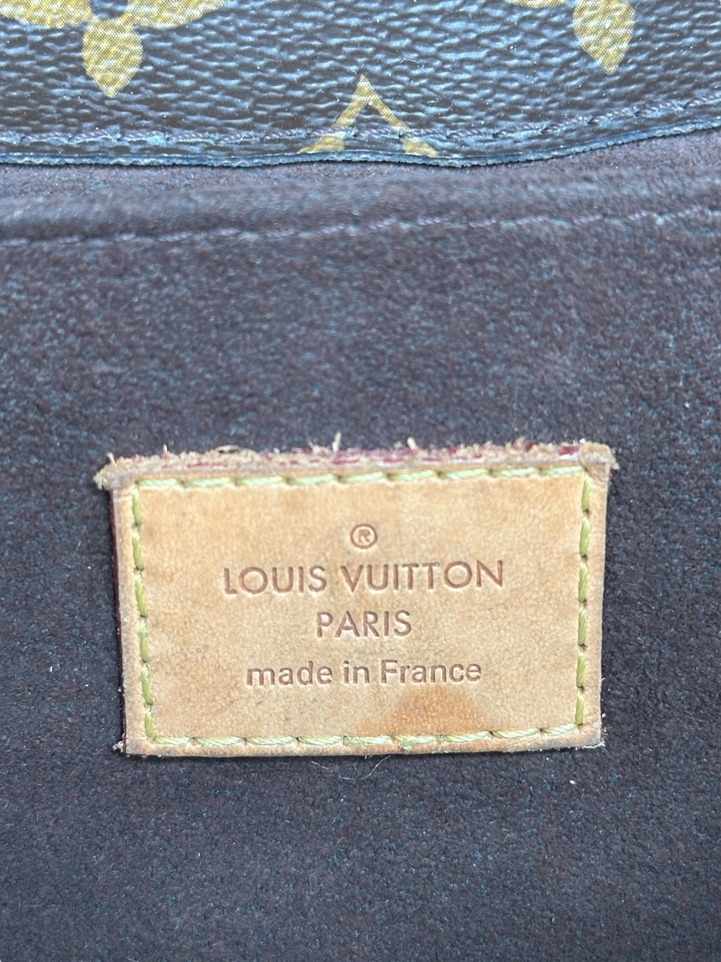 Louis Vuitton Brown Monogram Pochette Metis
