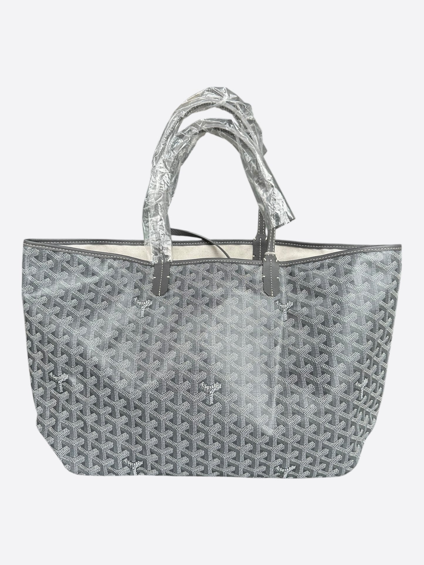 Goyard Grey St. Louis Tote Bag