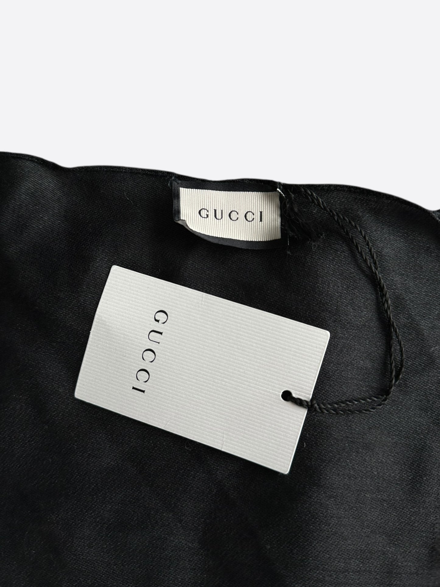 Gucci Black GG Monogram Blanket Shawl
