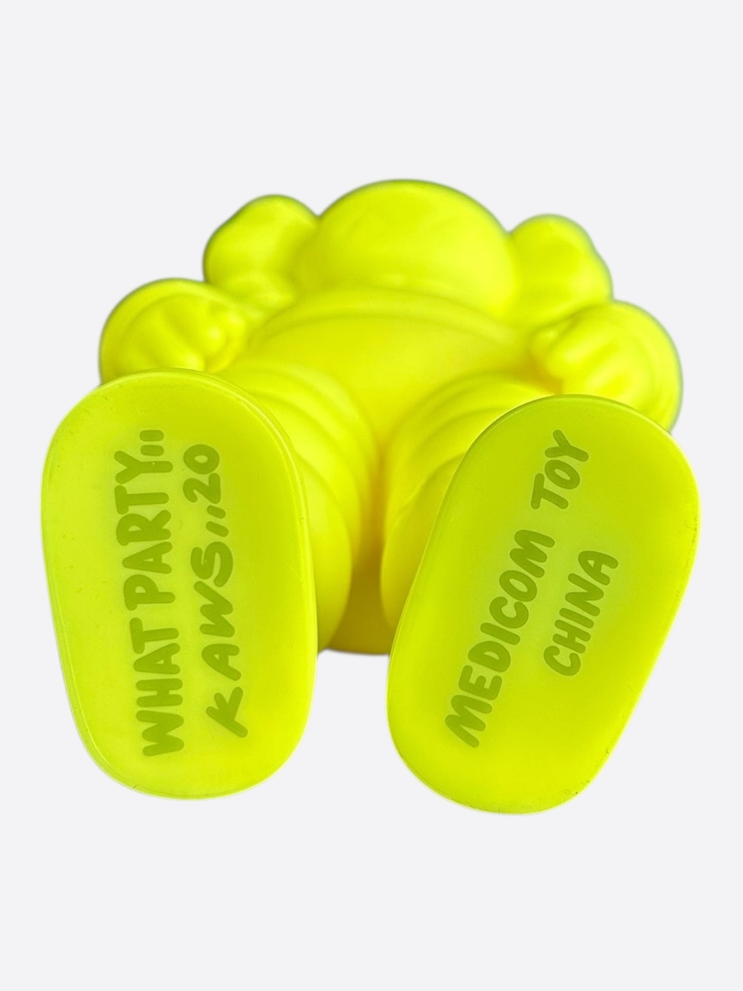 Kaws Yellow What Party Companion