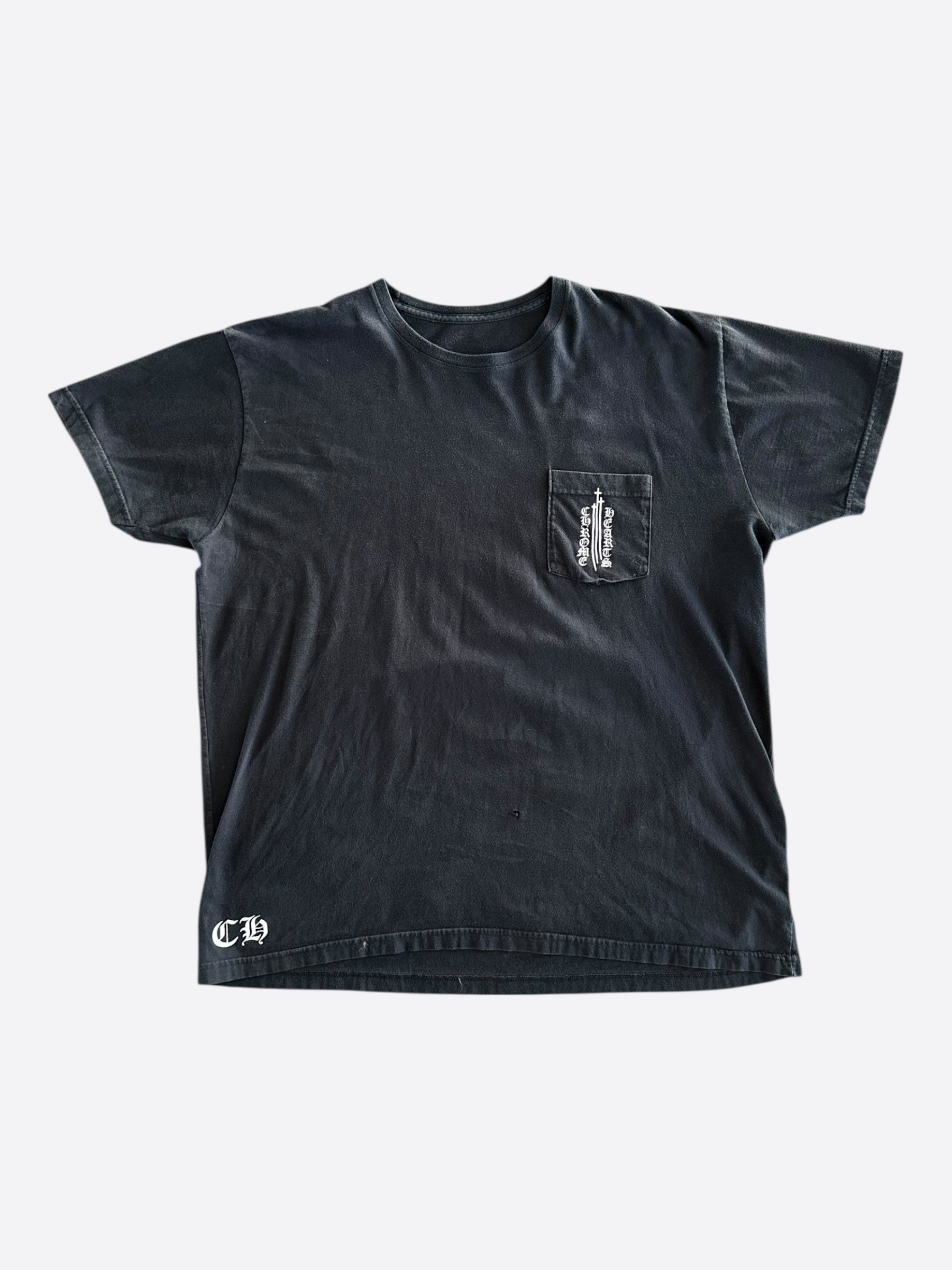 Chrome Hearts Black & White Triple Cross T-Shirt – Savonches