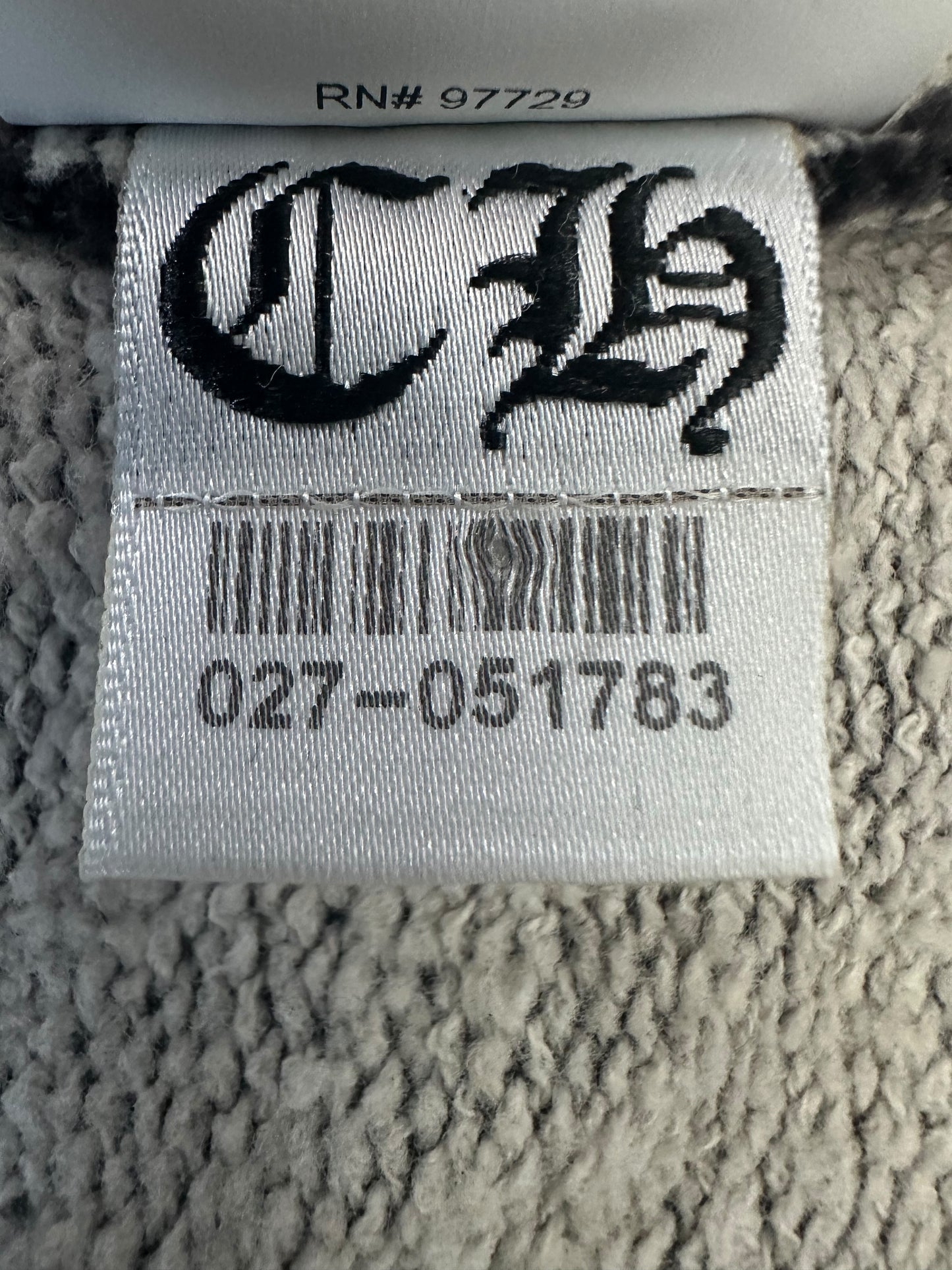 Chrome Hearts Washed Black Embroidered Logo Hoodie