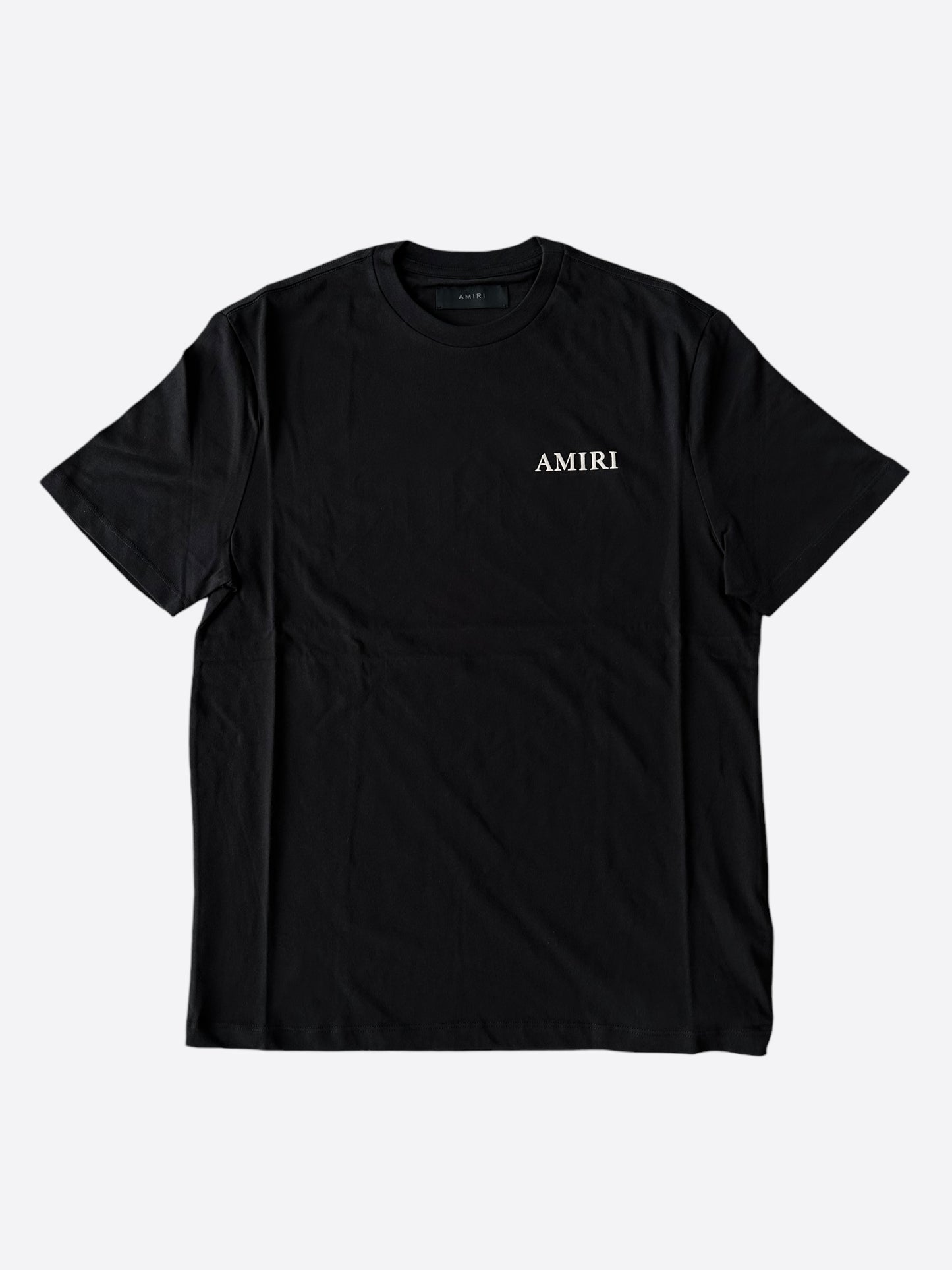 Amiri Black Puff Logo T-Shirt