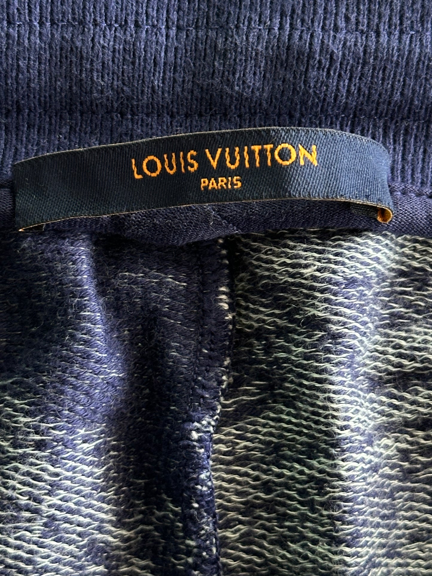 Louis Vuitton Blue Bandana Monogram Shorts