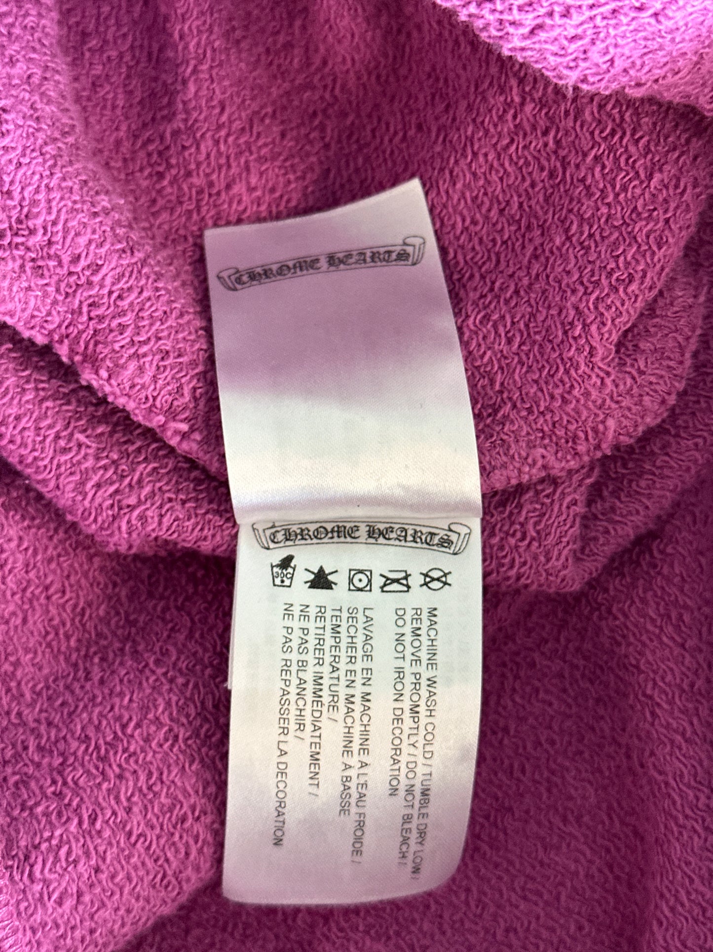 Chrome Hearts Matty Boy Purple Spider Web Sweater