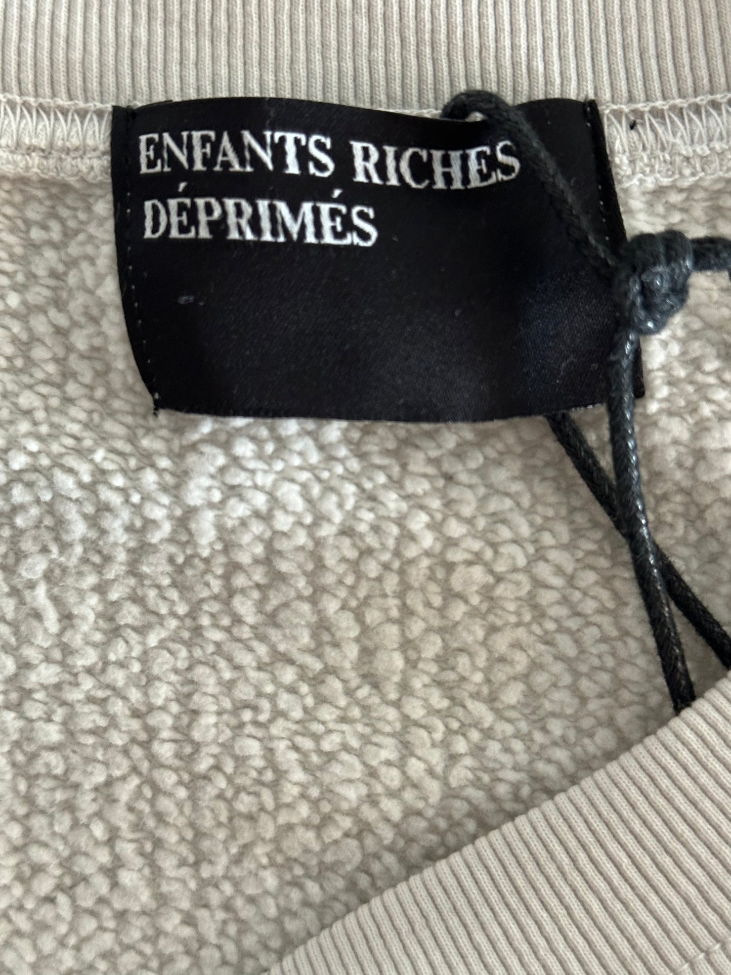 Enfants Riches Deprimes White Thrilling Raglan Sweater