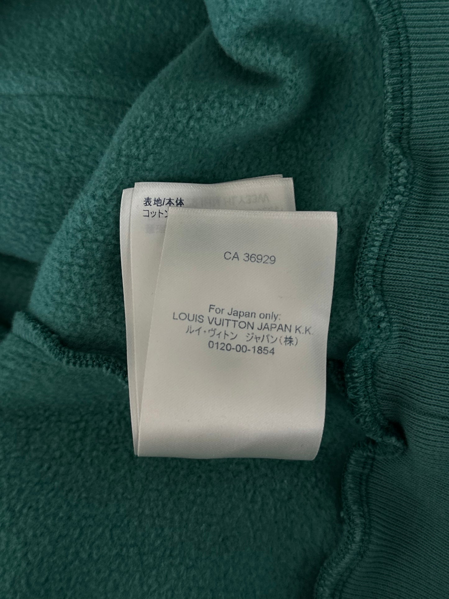 Louis Vuitton Turquoise Pin Embroidered Hoodie