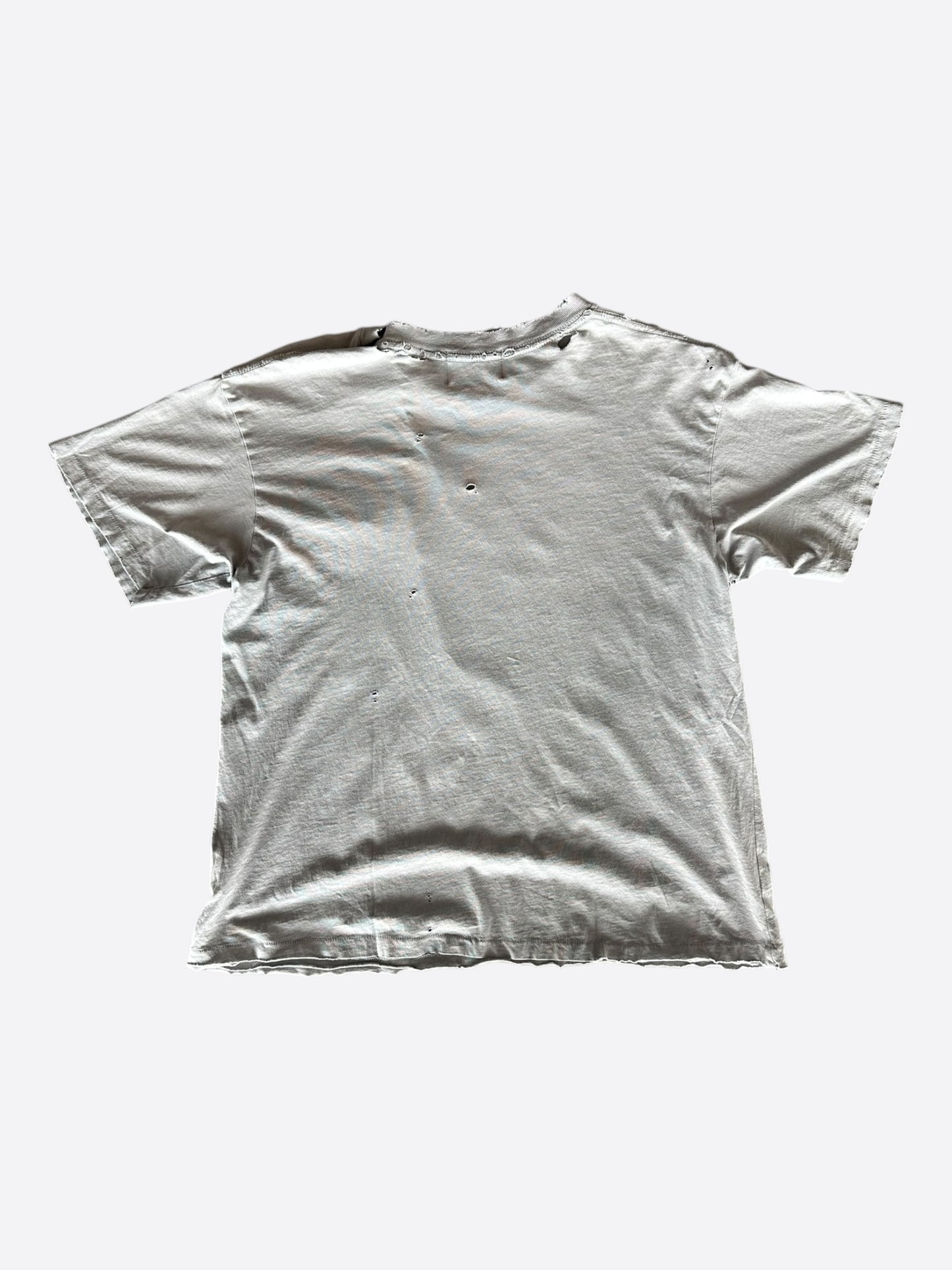 Enfants Riches Deprimes White & Black Checkerd Fan Zine T-Shirt