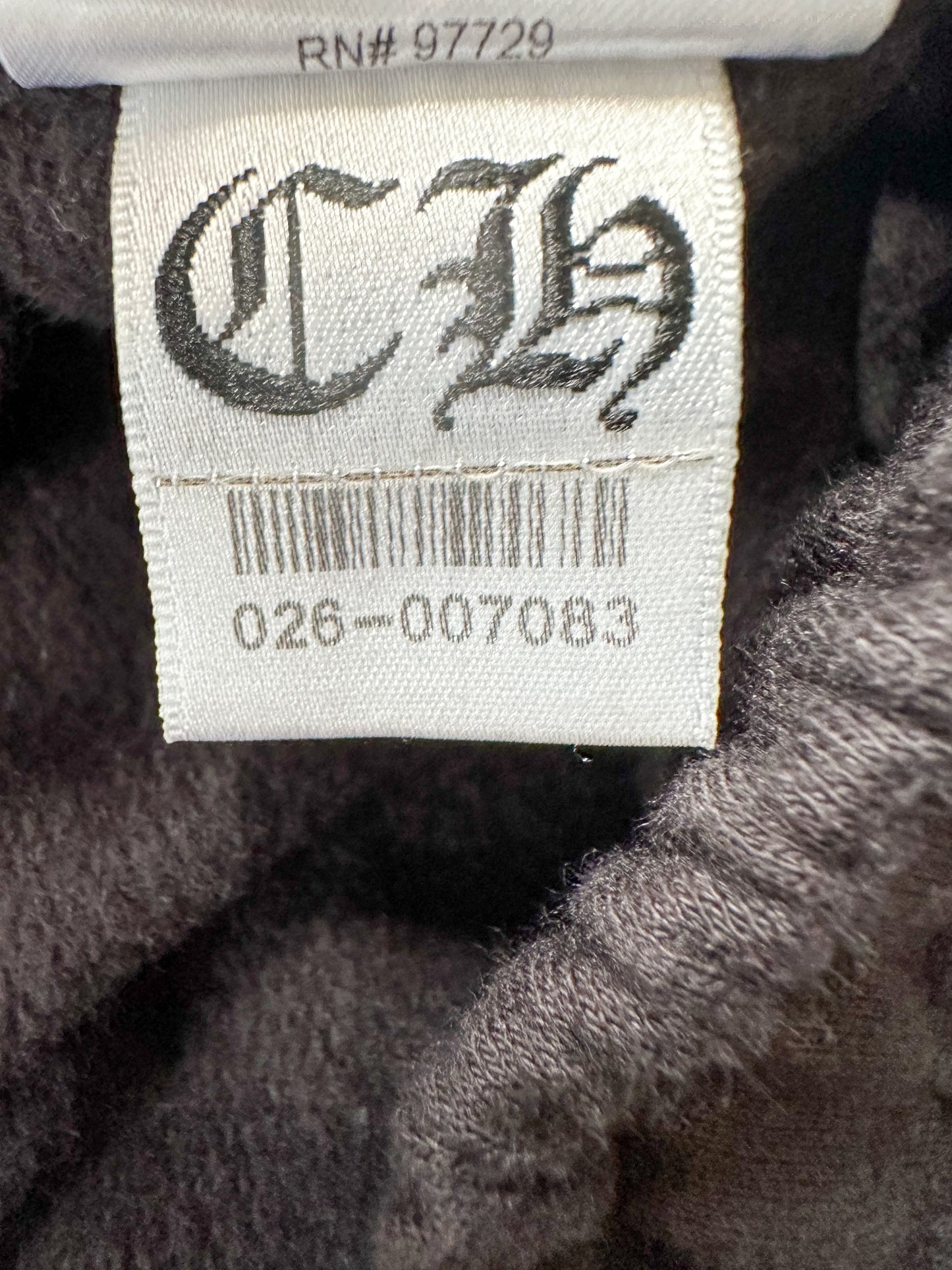 Chrome Hearts Black & White F**k You Sweatpants
