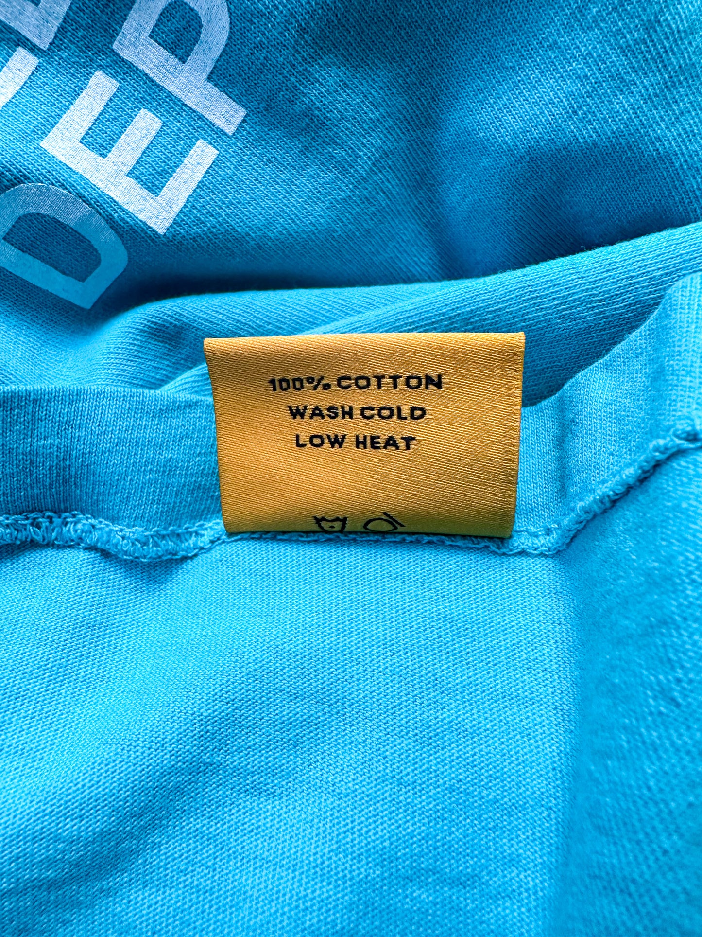 Gallery Dept Teal & White Souvenir Logo Longsleeve T-Shirt