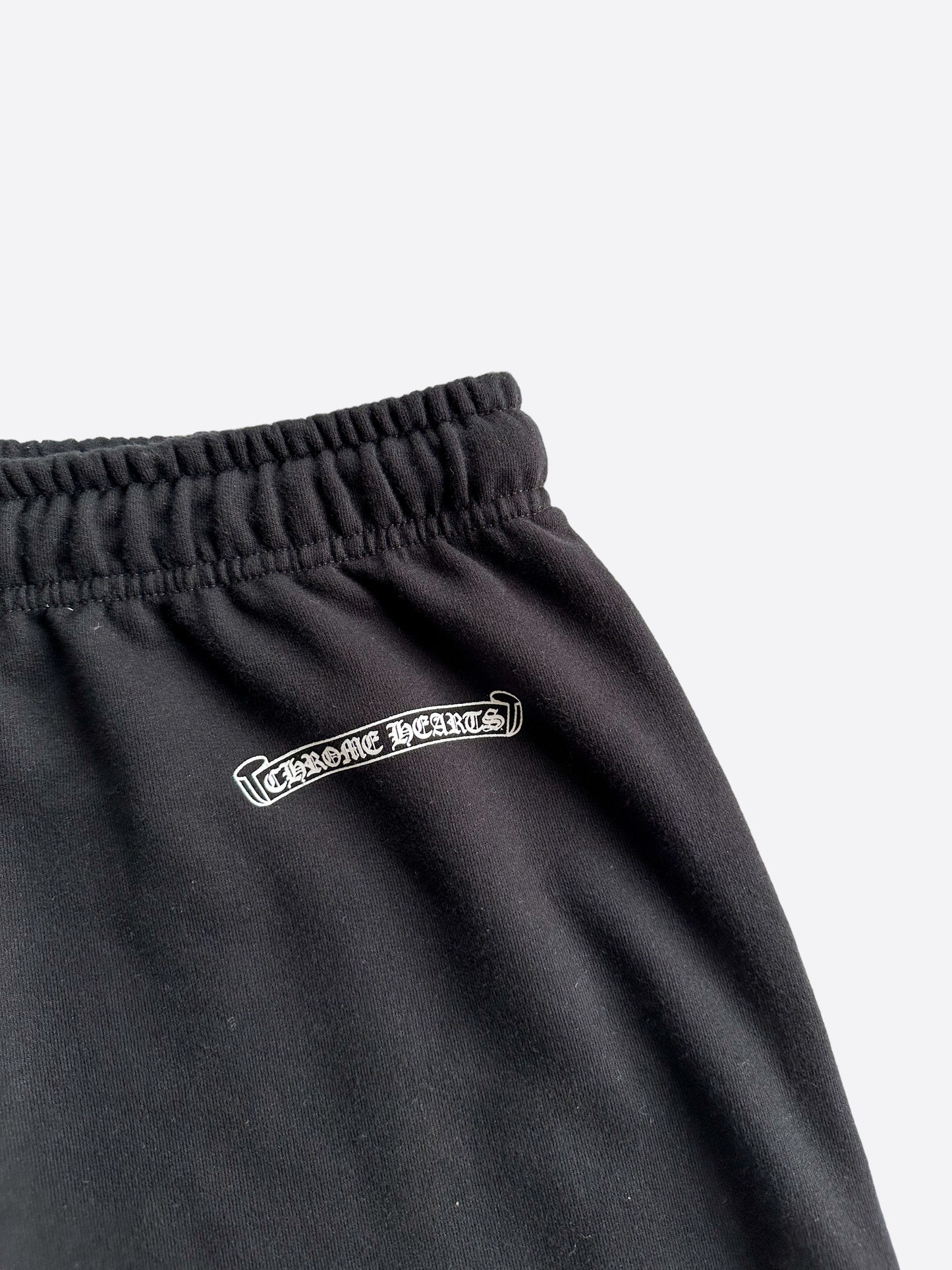 Chrome Hearts Black & White F**k You Sweatpants