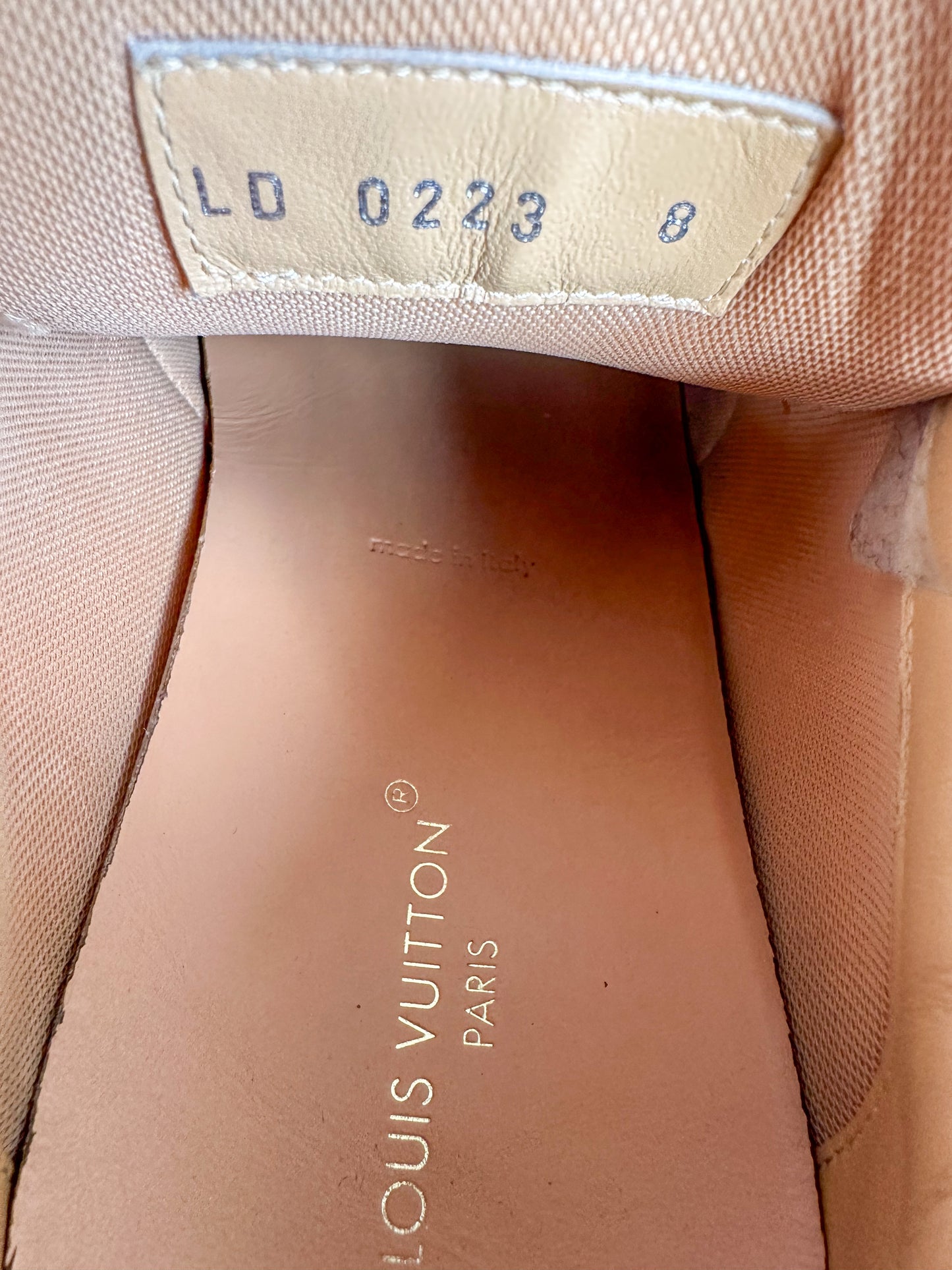 Louis Vuitton White Monogram Beverly Hills Sneaker