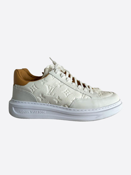 Louis Vuitton White Monogram Beverly Hills Sneaker