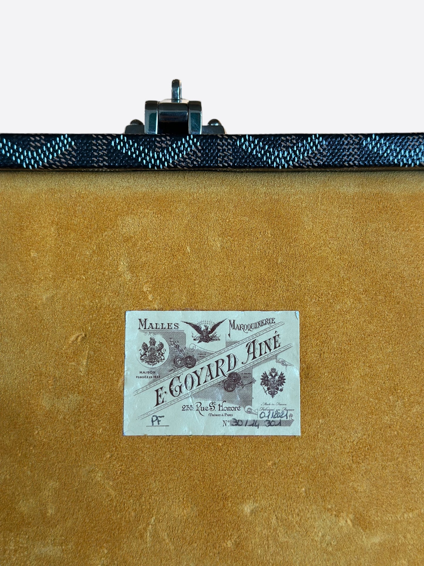 Goyard Black Joux 6 Watch Case