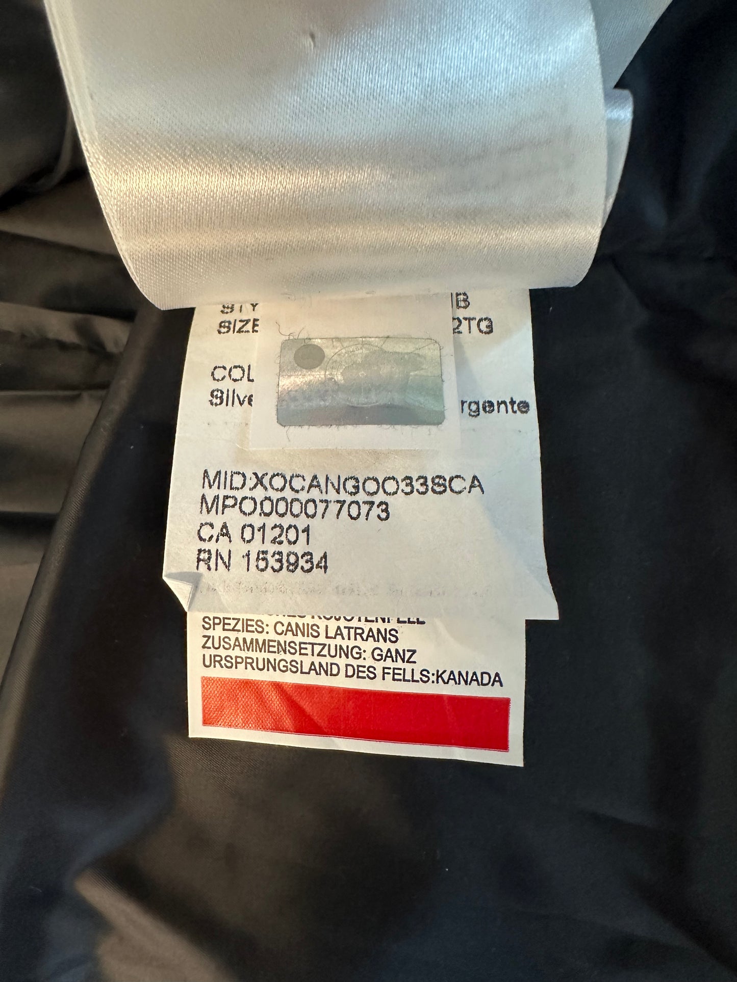 Canada Goose Silverbirch Wyndham Black Label Men's Jacket