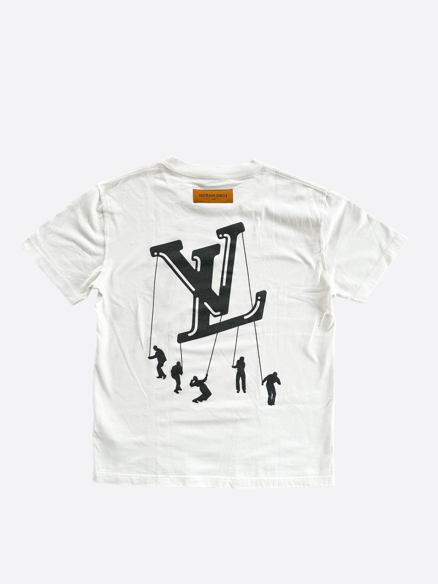 Louis Vuitton White Floating Men T-Shirt