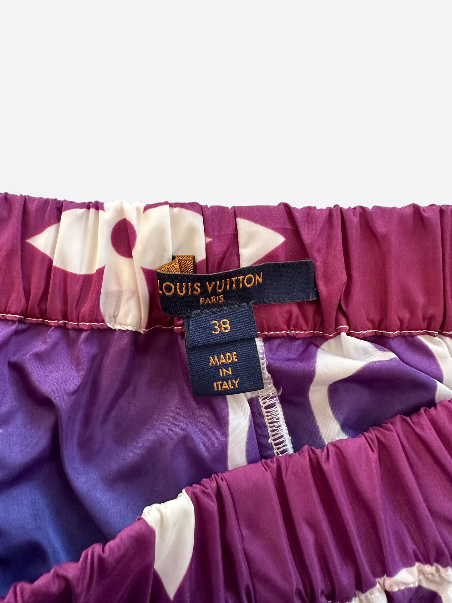 Louis Vuitton Blue & Purple Gradient Monogram Swimshorts