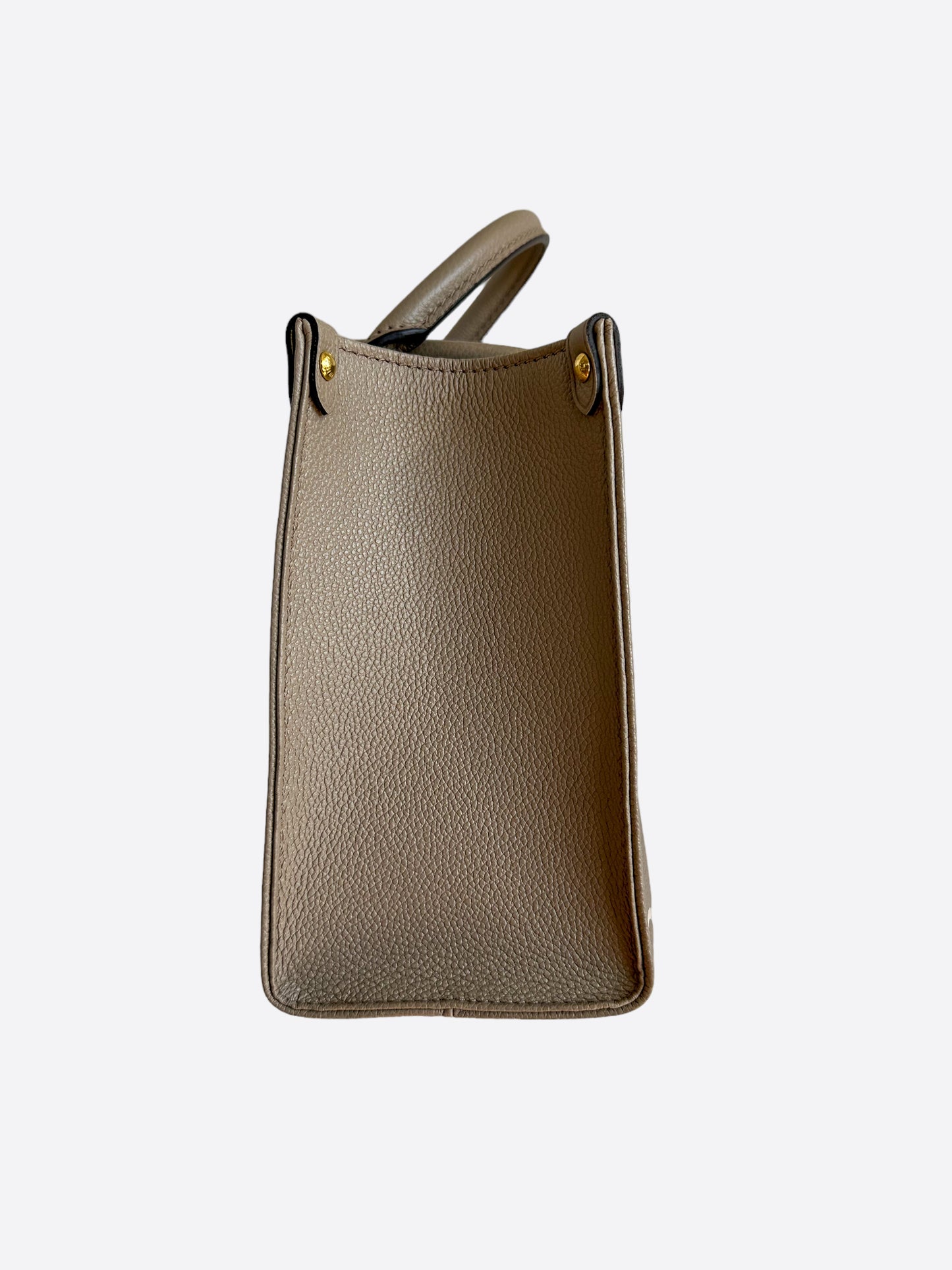Louis Vuitton Dove & Cream Monogram Empreinte OnTheGo PM