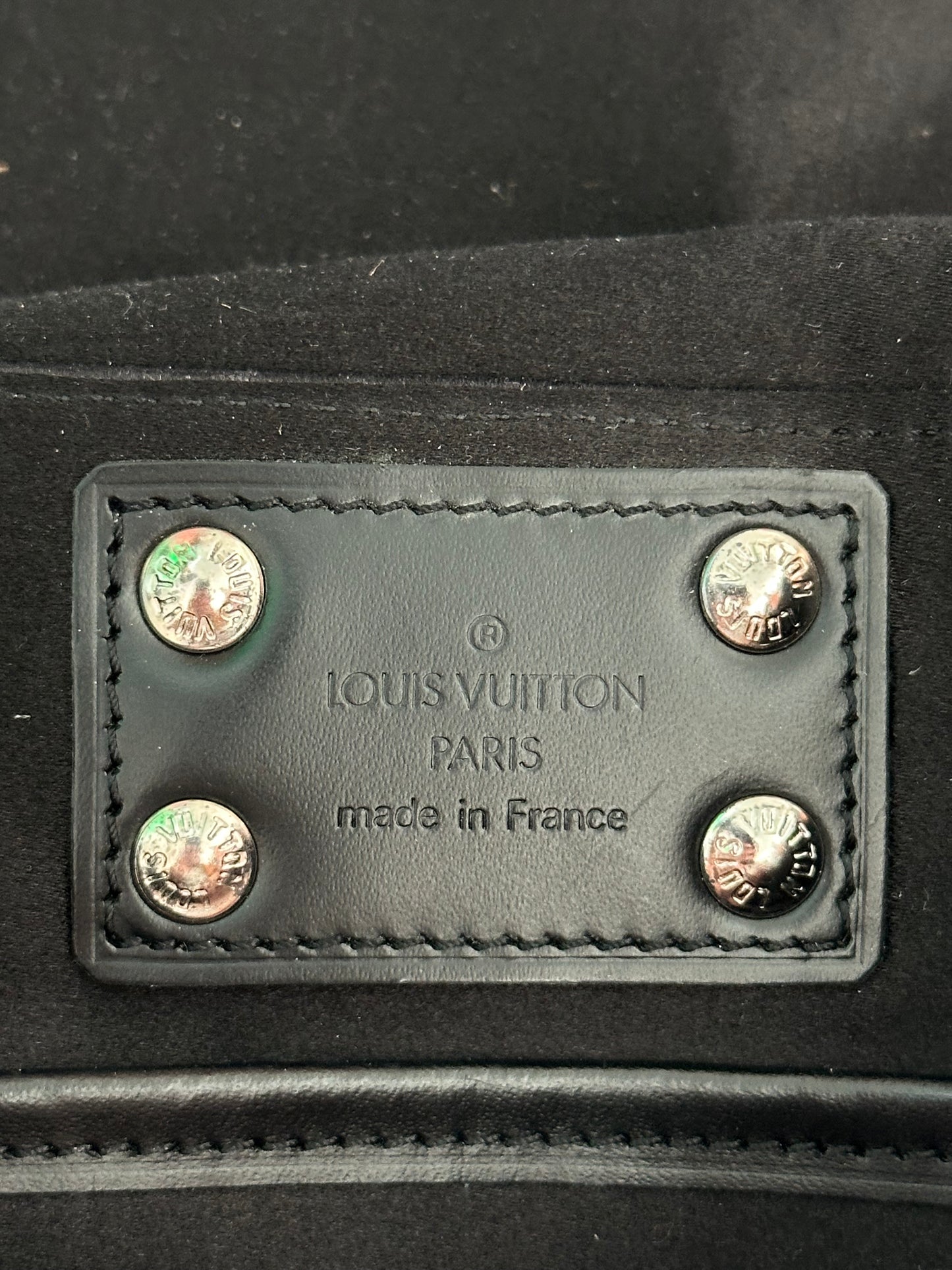 Louis Vuitton Black Monogram Patchwork Conte de Fees Musette Bag