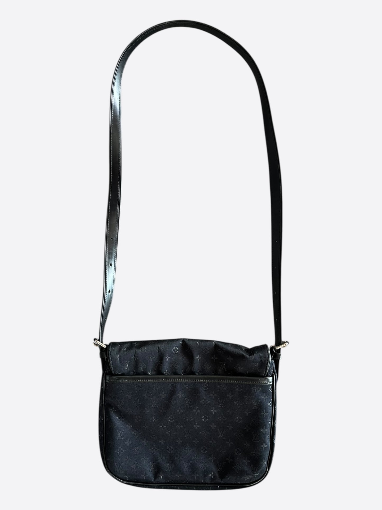 Louis Vuitton Black Monogram Patchwork Conte de Fees Musette Bag