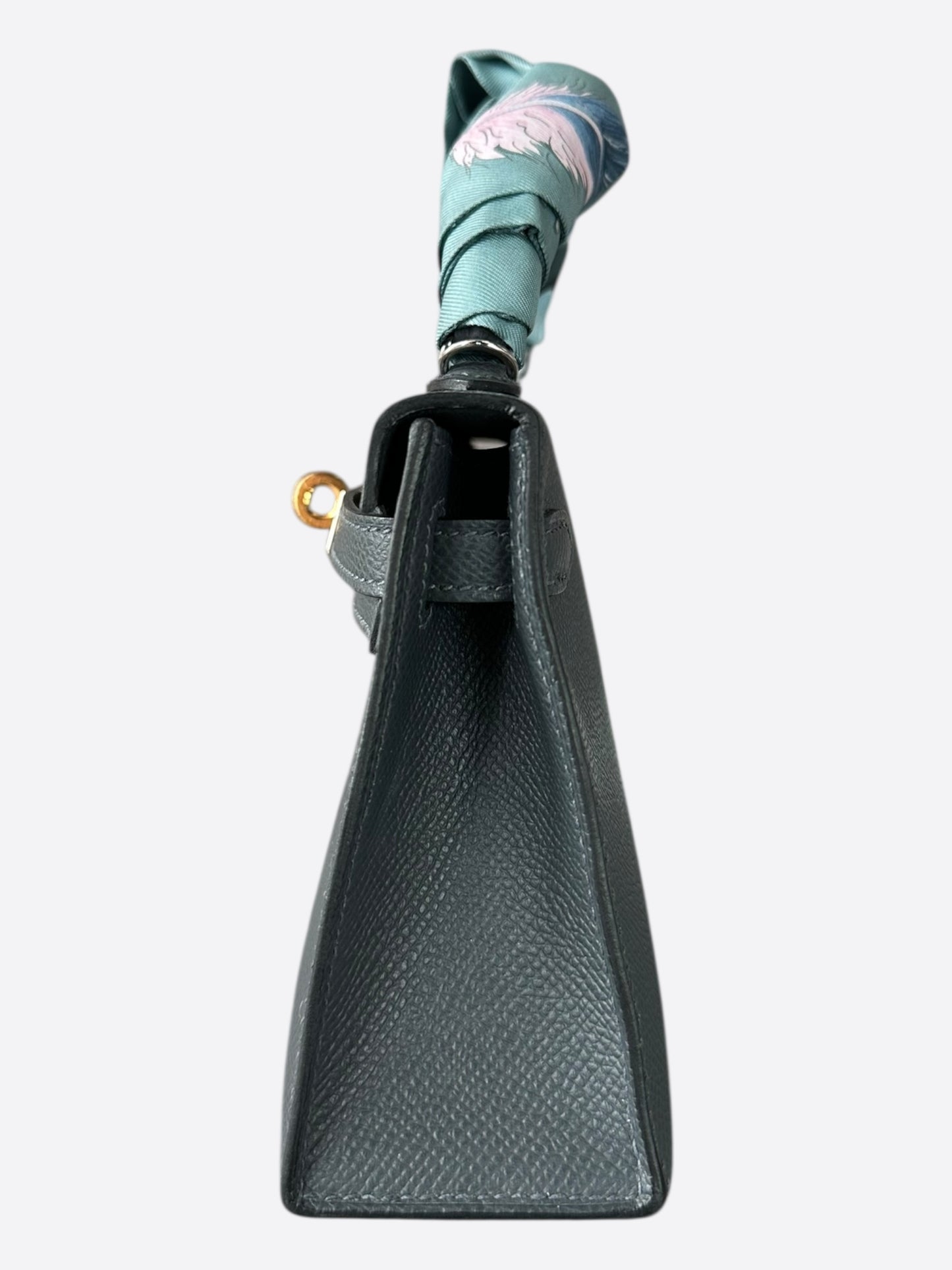 Hermes Vert Amande Epsom Mini Kelly 20