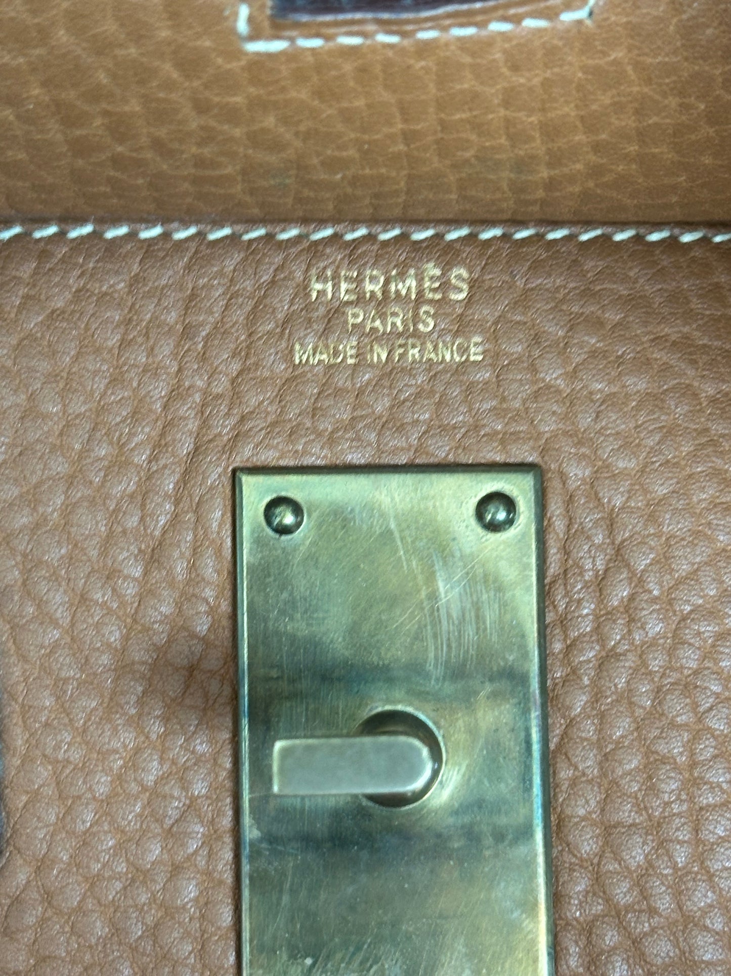 Hermes Gold Togo HAC Birkin 50