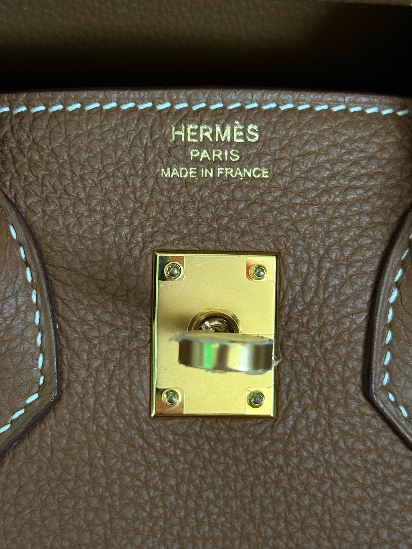 Hermes Gold Togo Birkin 25