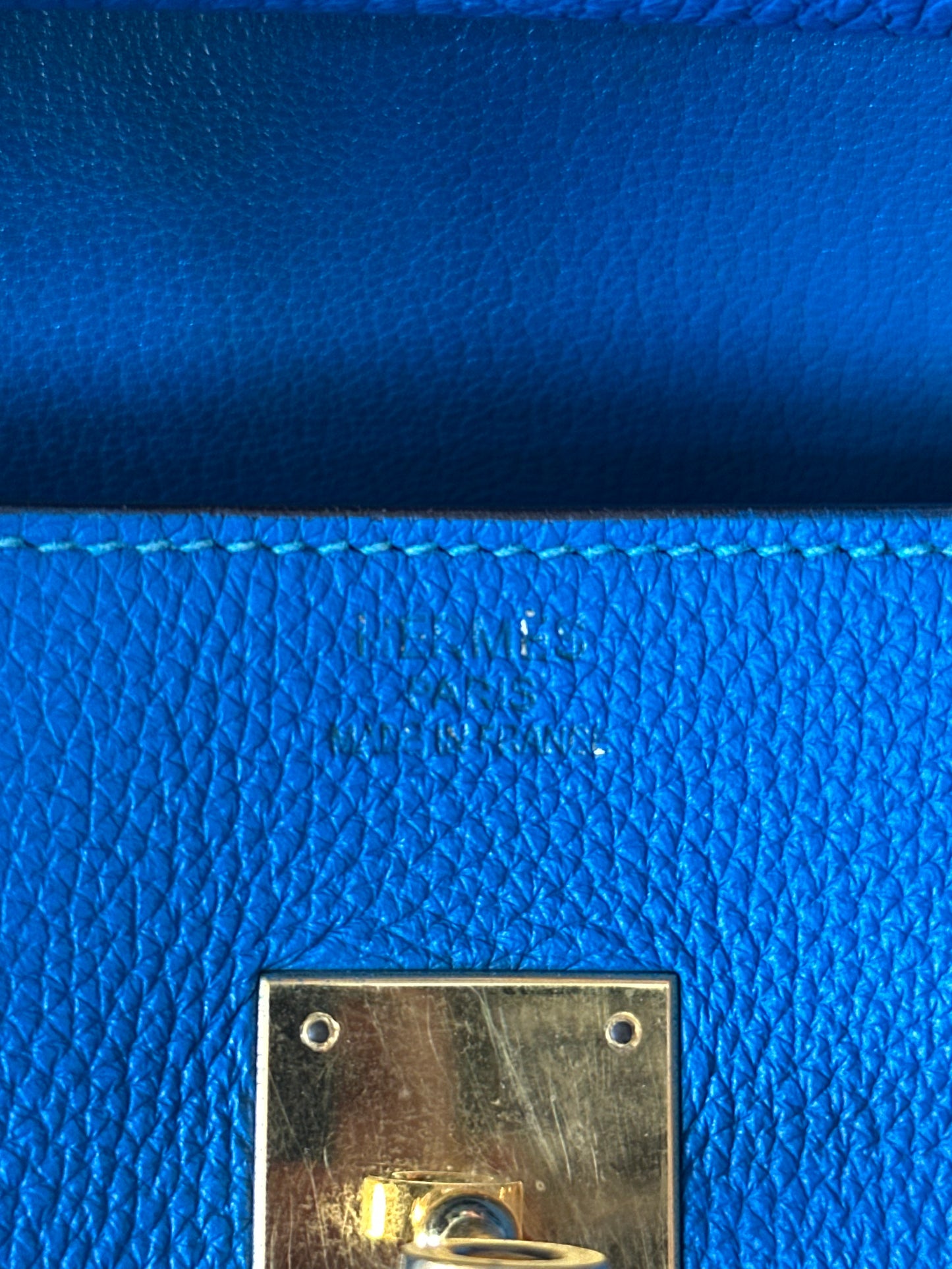 Hermes Blue Togo Birkin 35