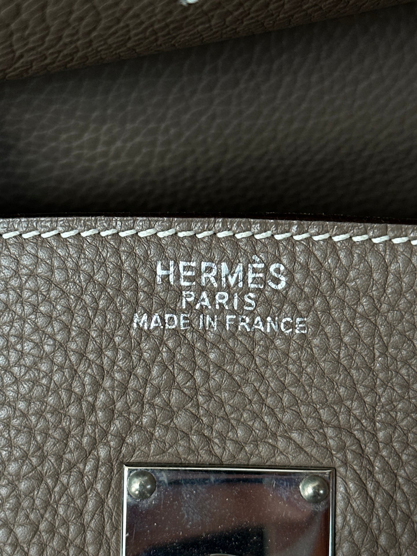 Hermes Etoupe Togo Birkin 50