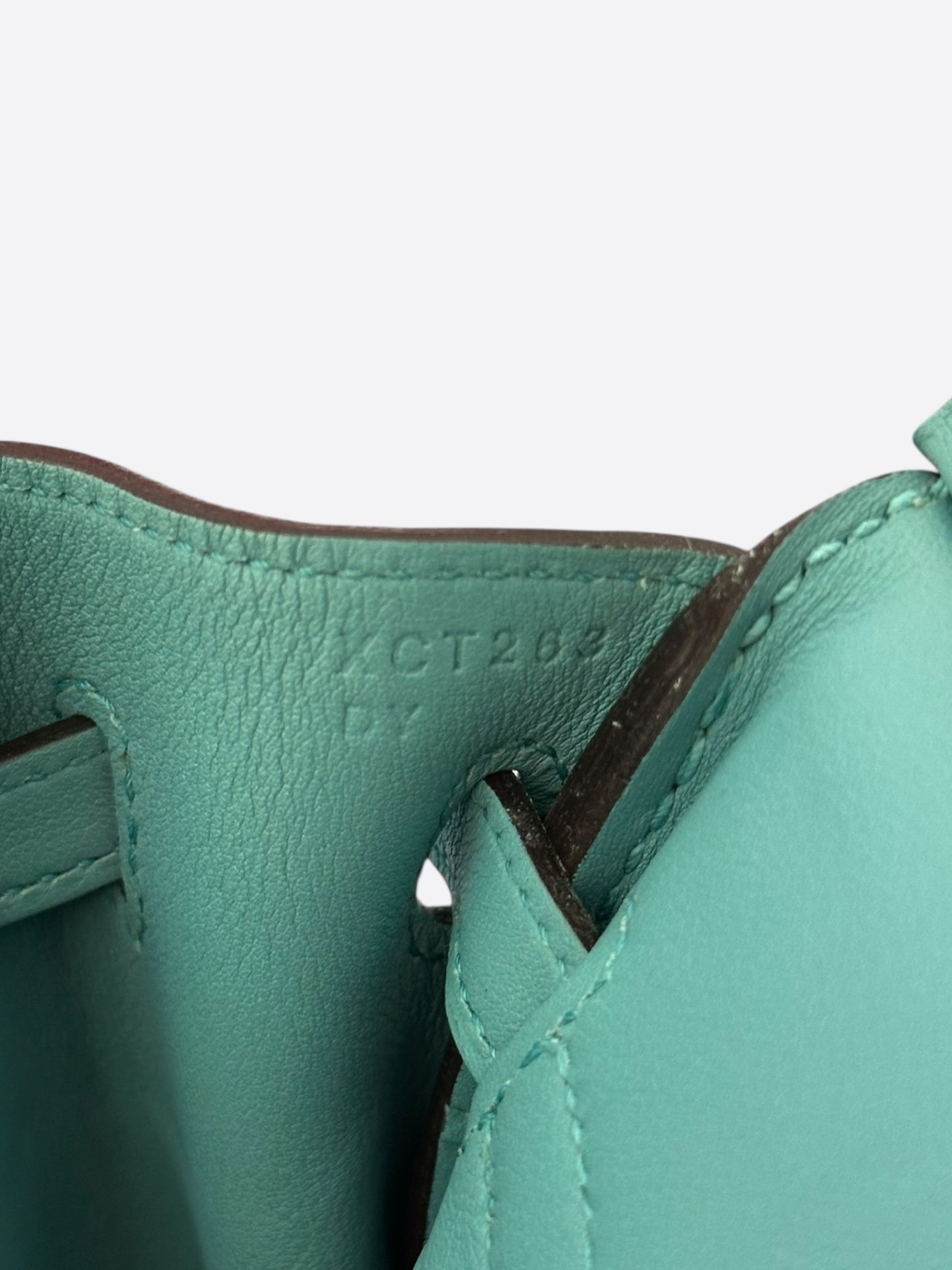 Hermes Tiffany Blue Swift Birkin 25