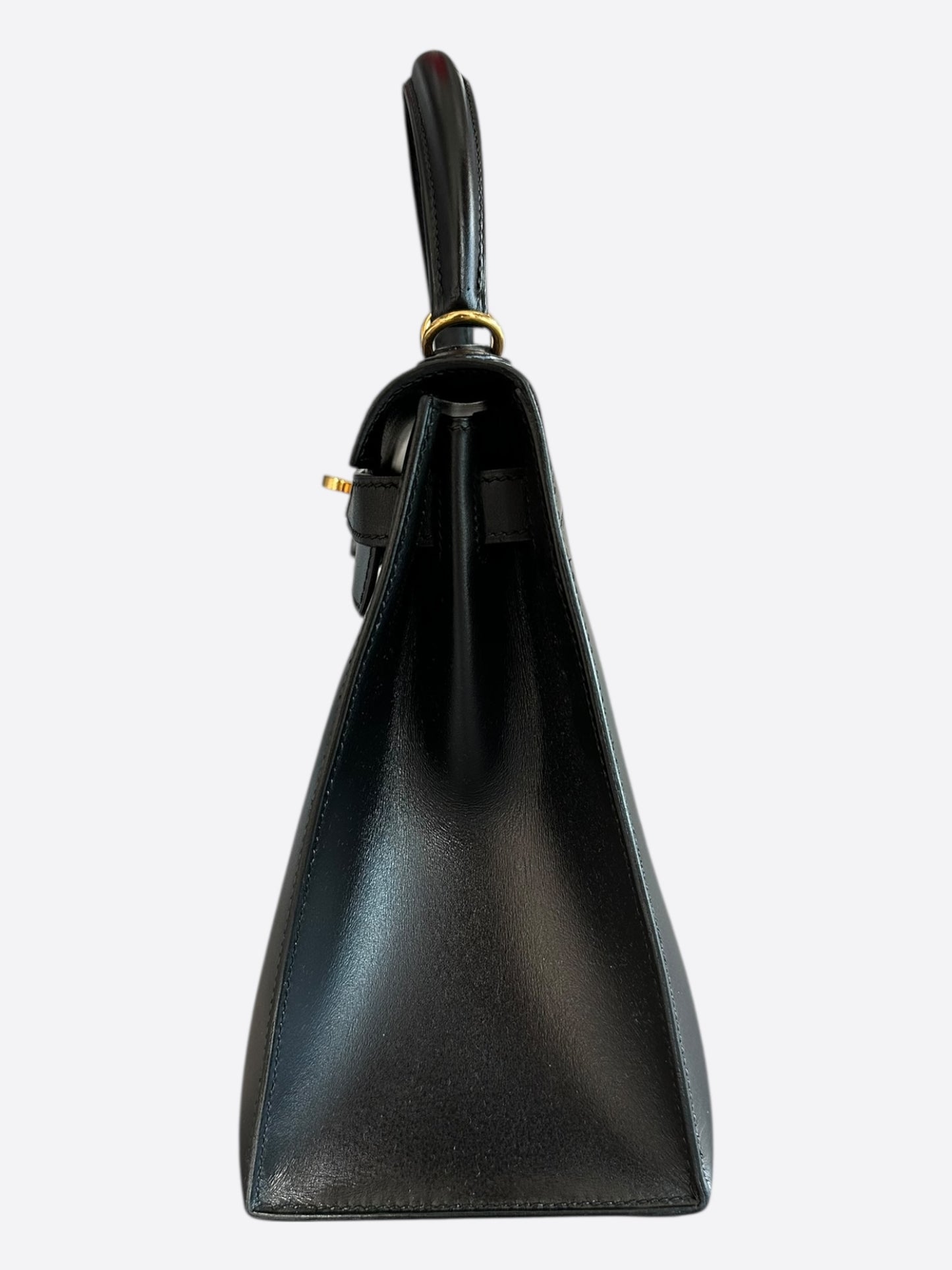 Hermes Black Box Leather Kelly 28