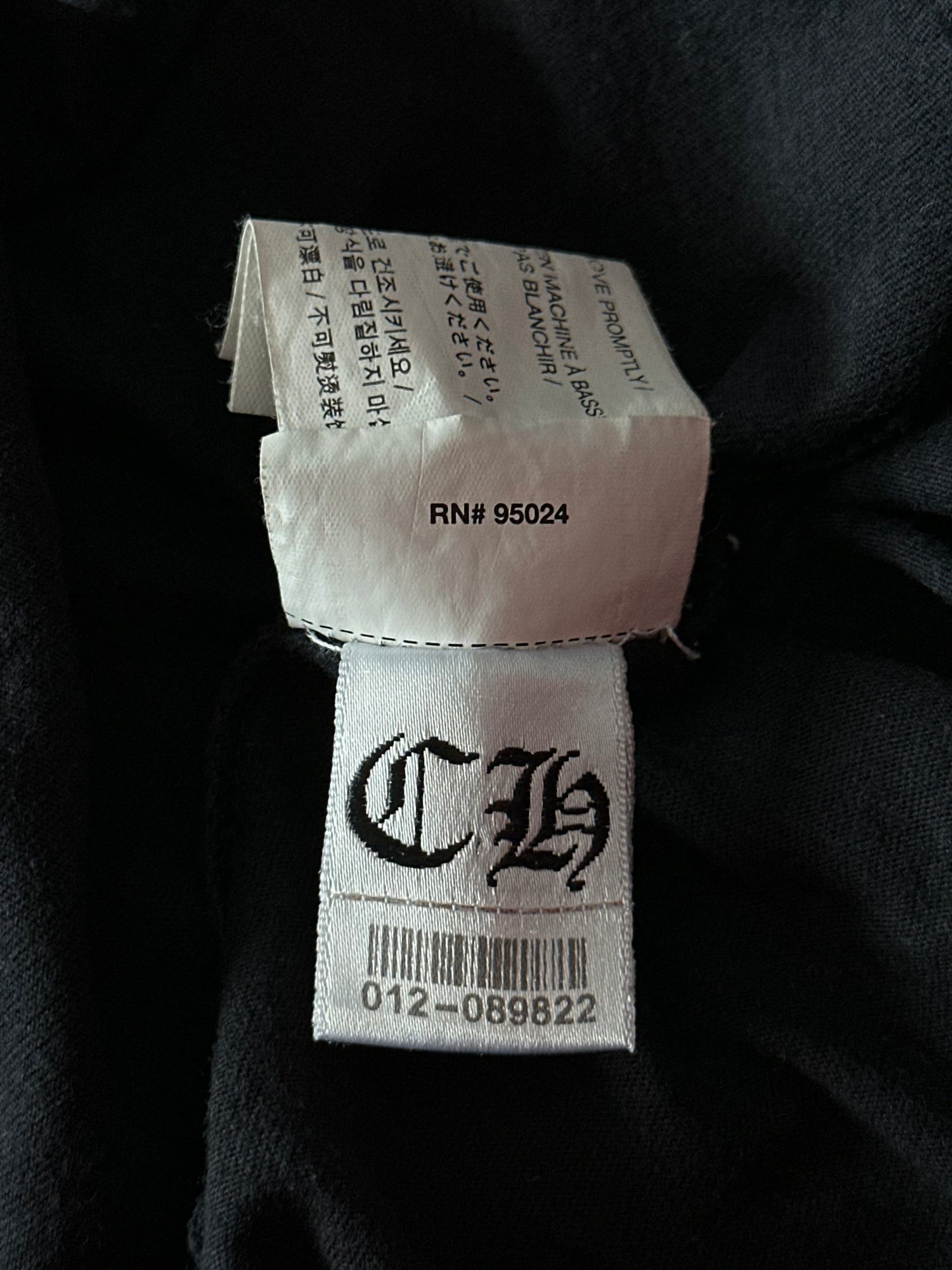 Chrome Hearts Paris Exclusive Horseshoe Logo T-Shirt