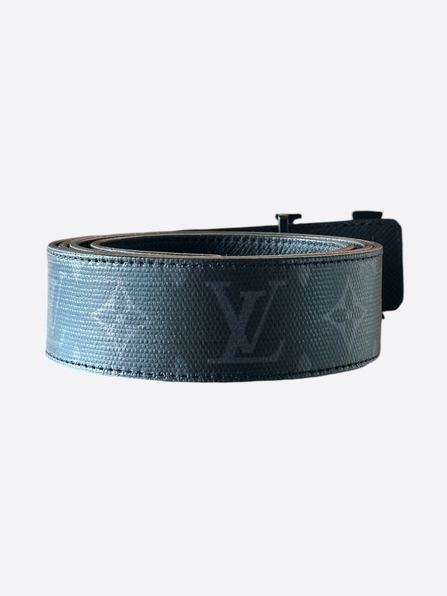 Louis Vuitton Monogram Eclipse Rainbow Logo Belt