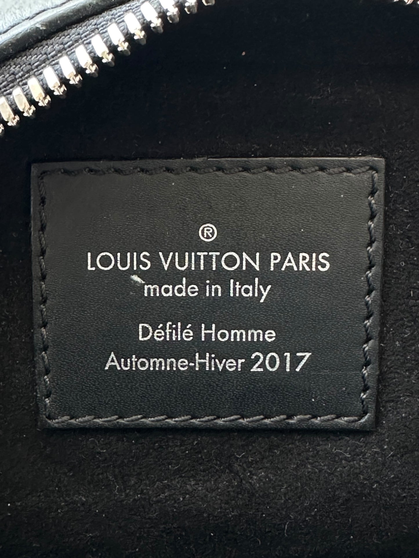 Louis Vuitton Supreme Black EPI Danube PM
