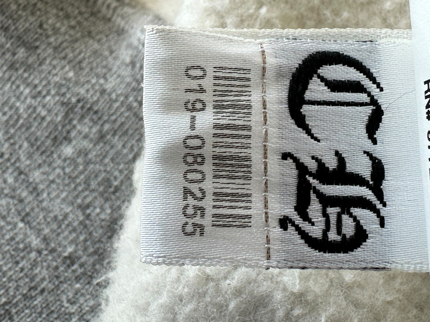 Chrome Hearts Grey & Black Leather Varsity Jacket