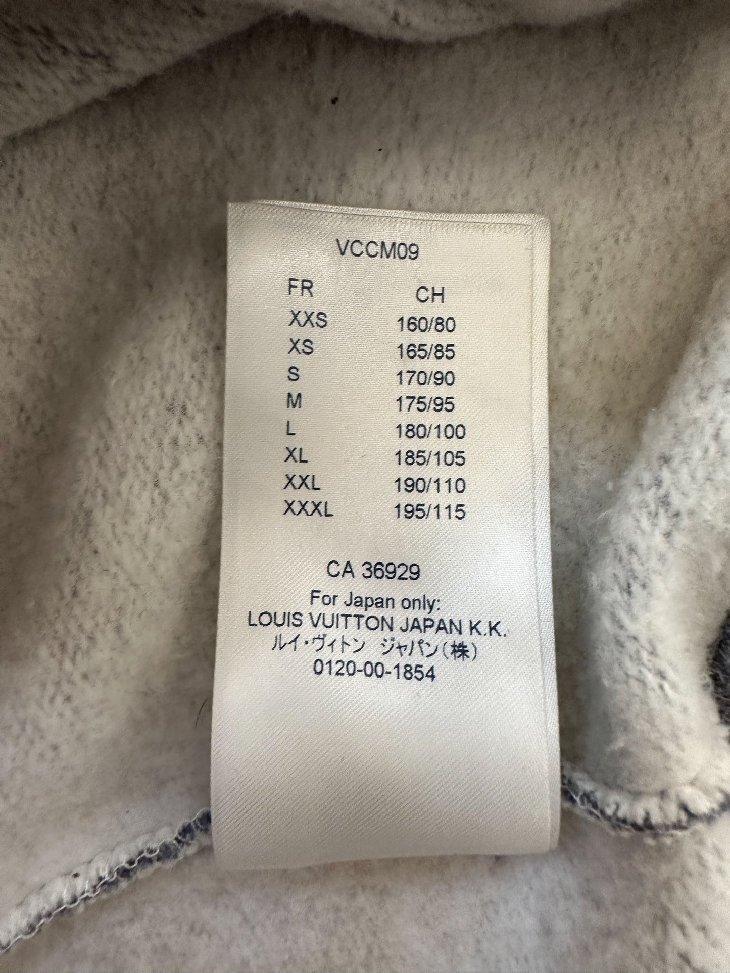 Louis Vuitton Grey & Pink Upside Down Sweater