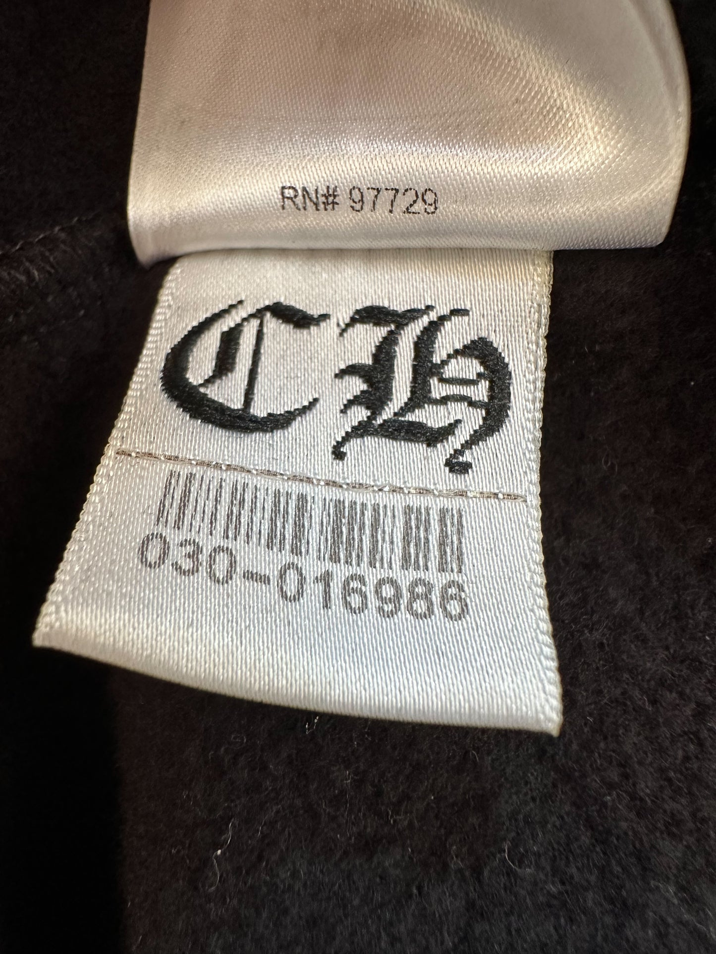 Chrome Hearts Black Multicolor Cross Hoodie