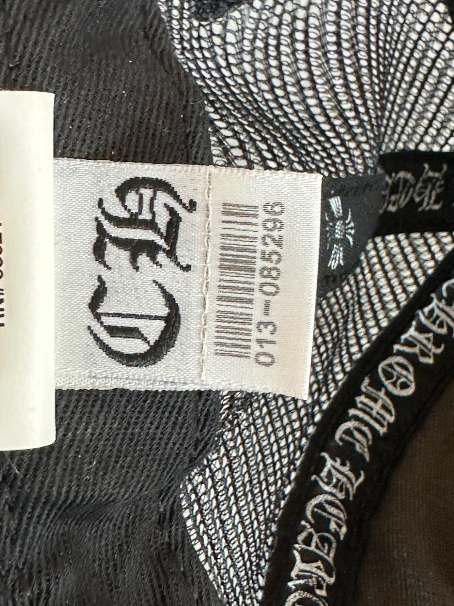 Chrome Hearts Matty Boy Black & Blue Chomper Trucker Hat