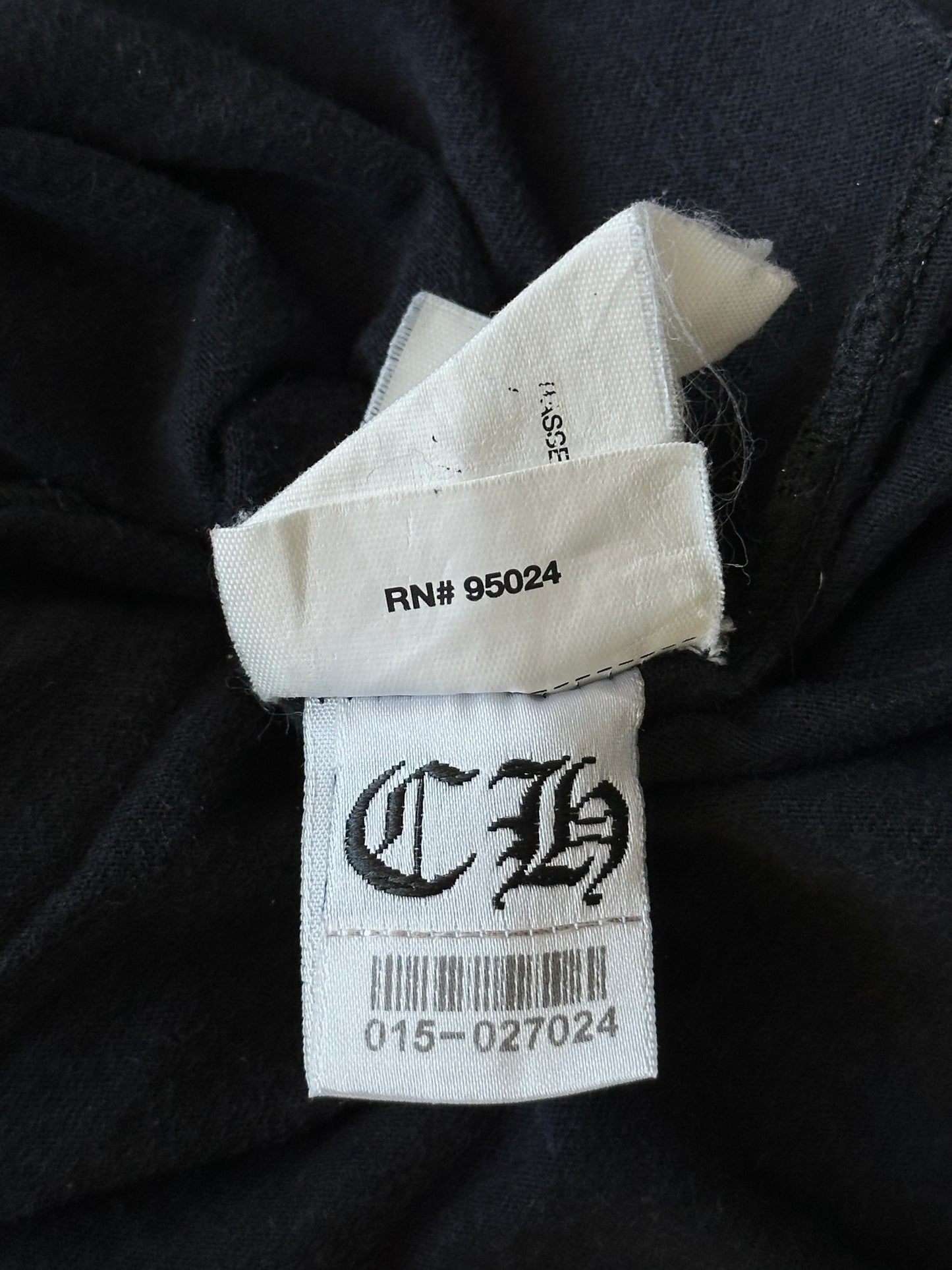 Chrome Hearts Black & White Made In Hollywood T-Shirt