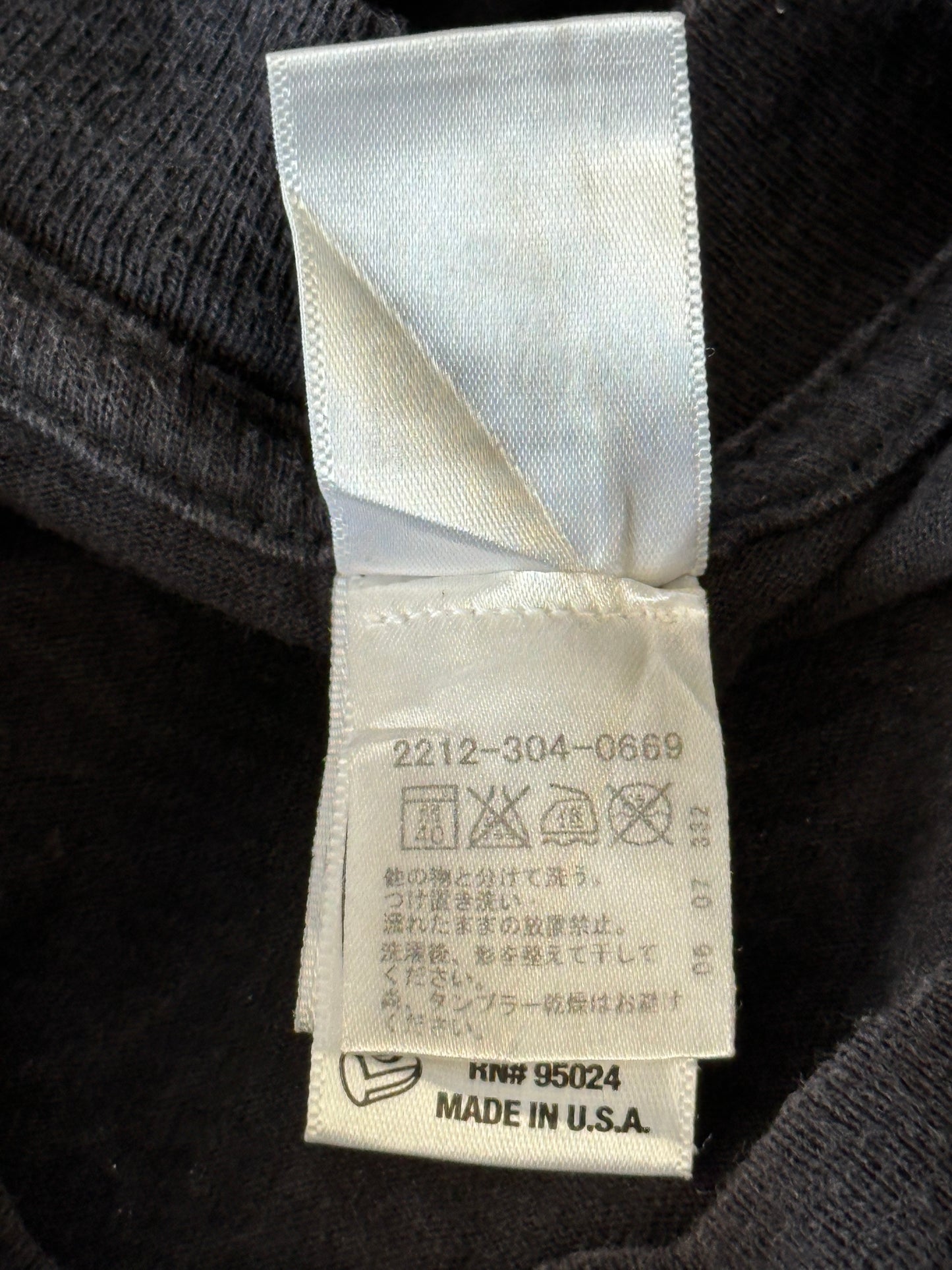 Chrome Hearts Black & White Horseshoe Cross Logo T-Shirt