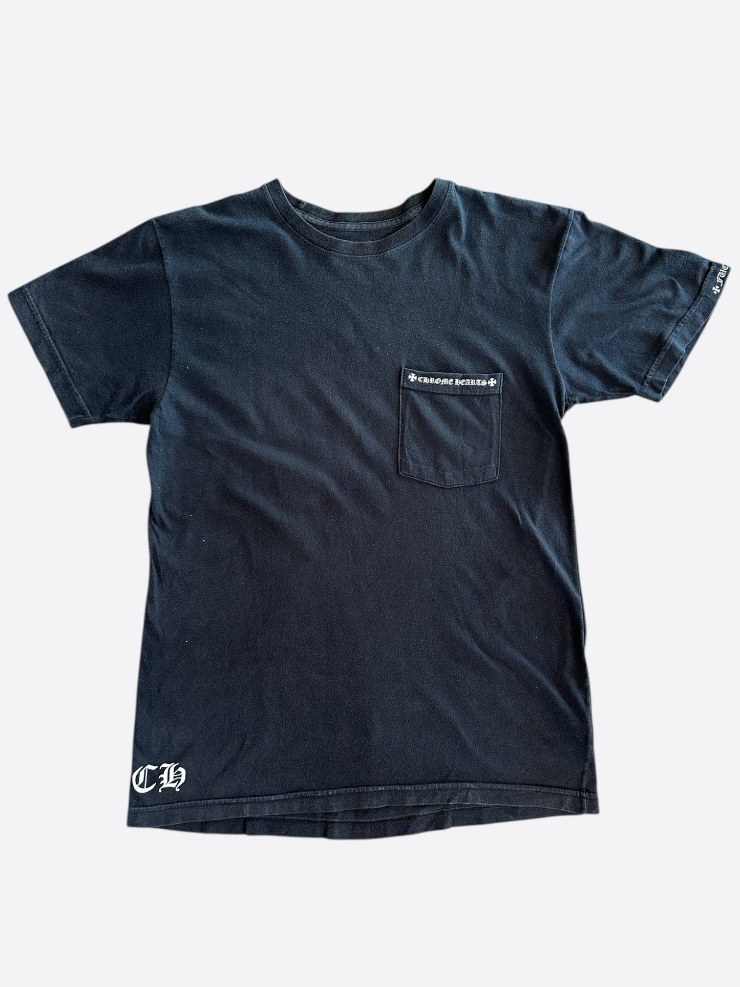 Chrome Hearts Black & White Made In Hollywood T-Shirt