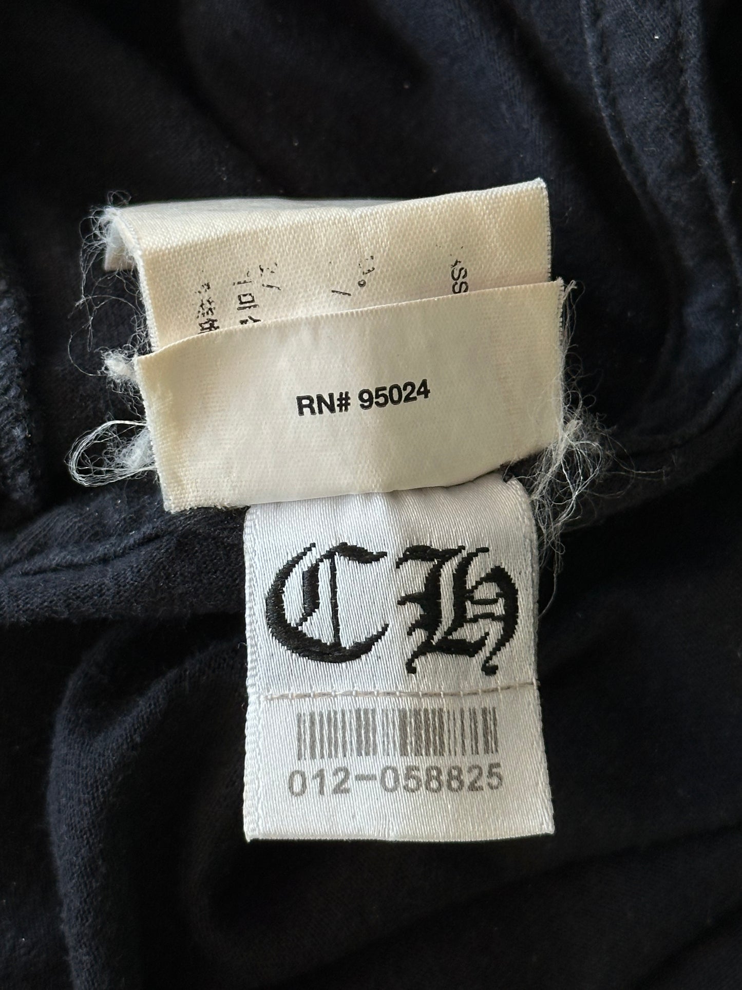 Chrome Hearts Black & White Foti Skulls Graphic T-Shirt